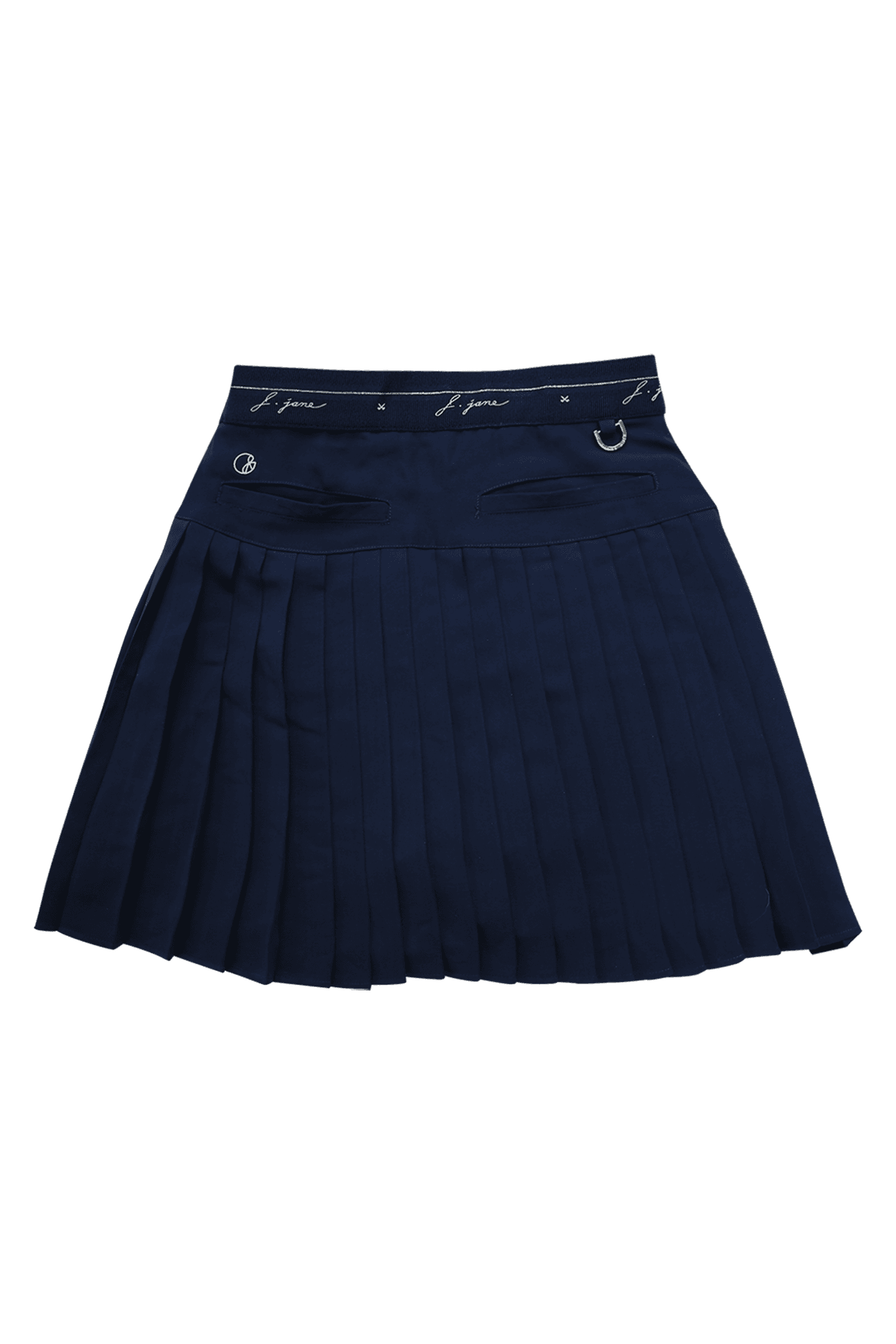 언발 쉬폰 플리츠 스커트