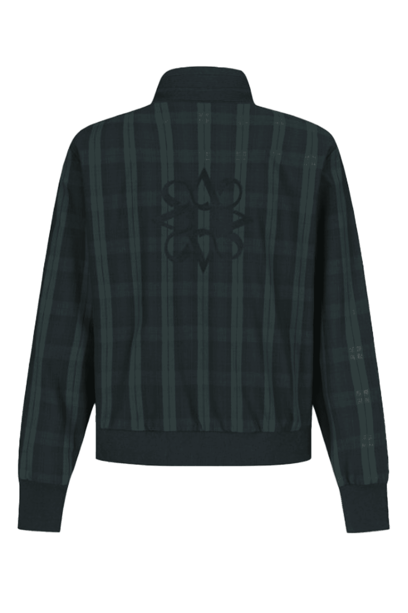 여성 체크 자카드 투웨이 집업