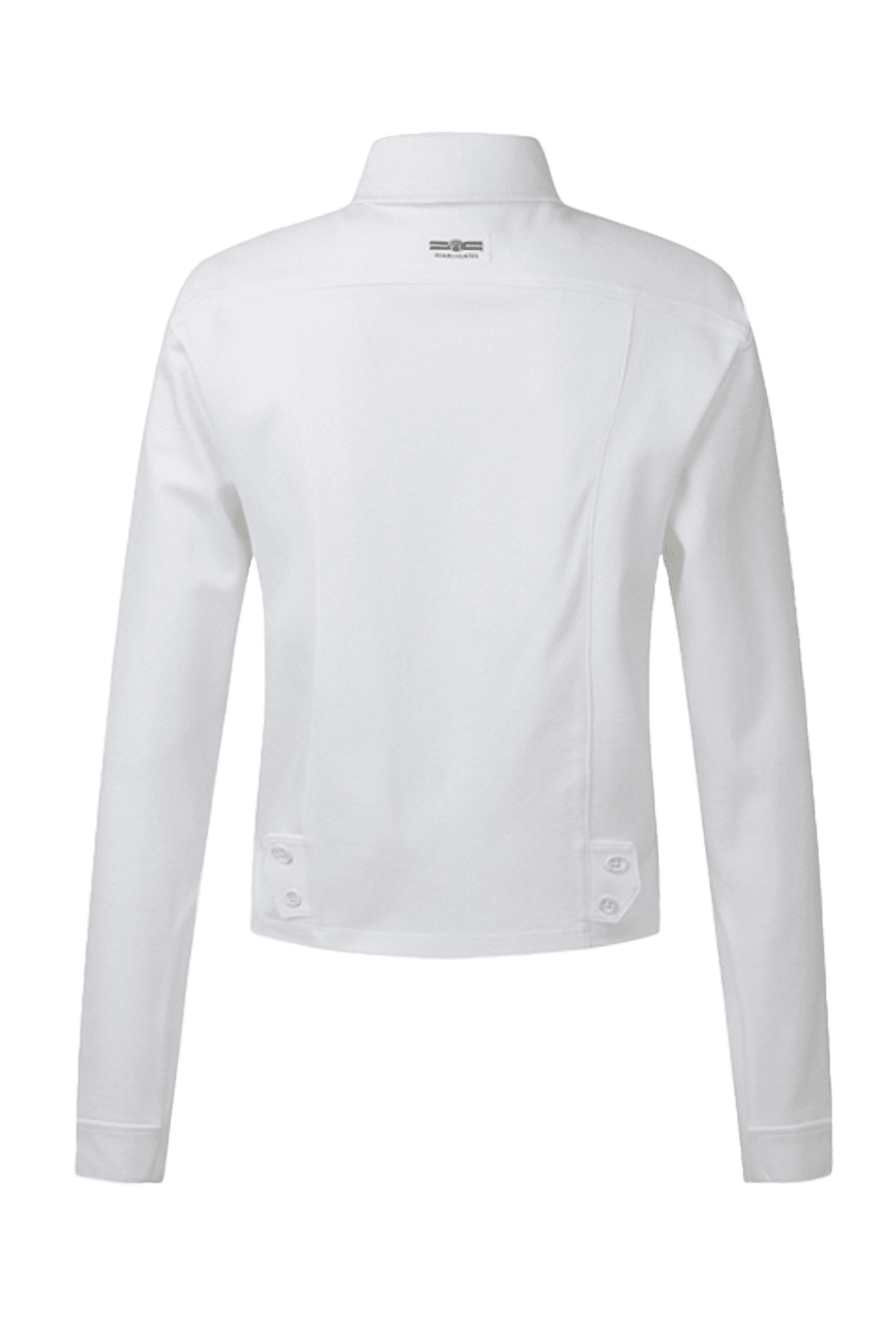 레터링 크롭 셔츠