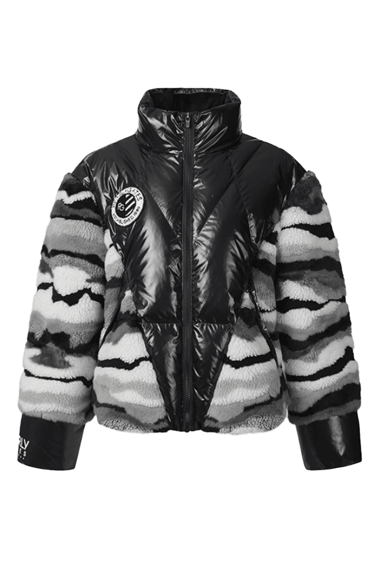 플러피 믹스 다운 점퍼