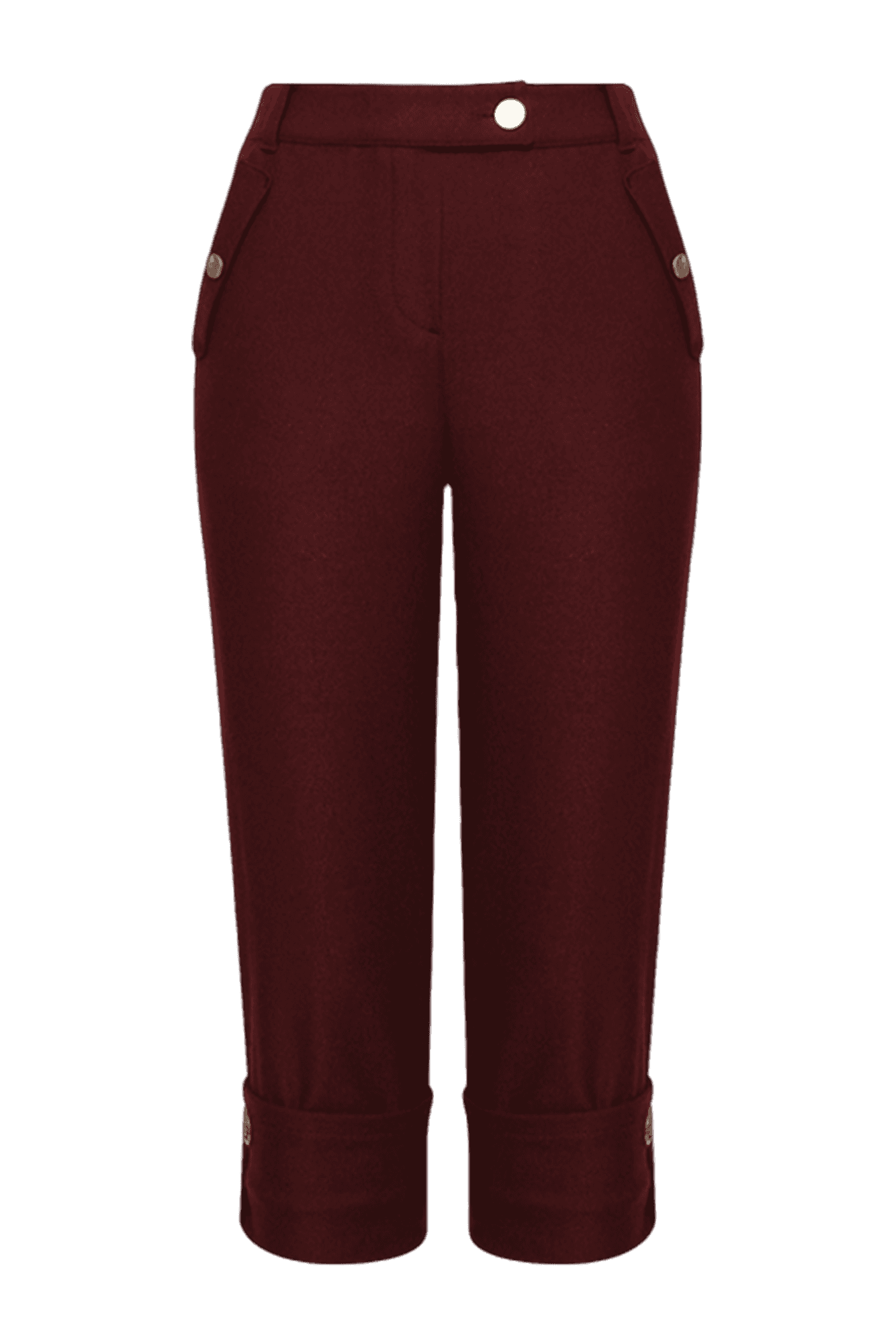 밑단 변형 7부 팬츠