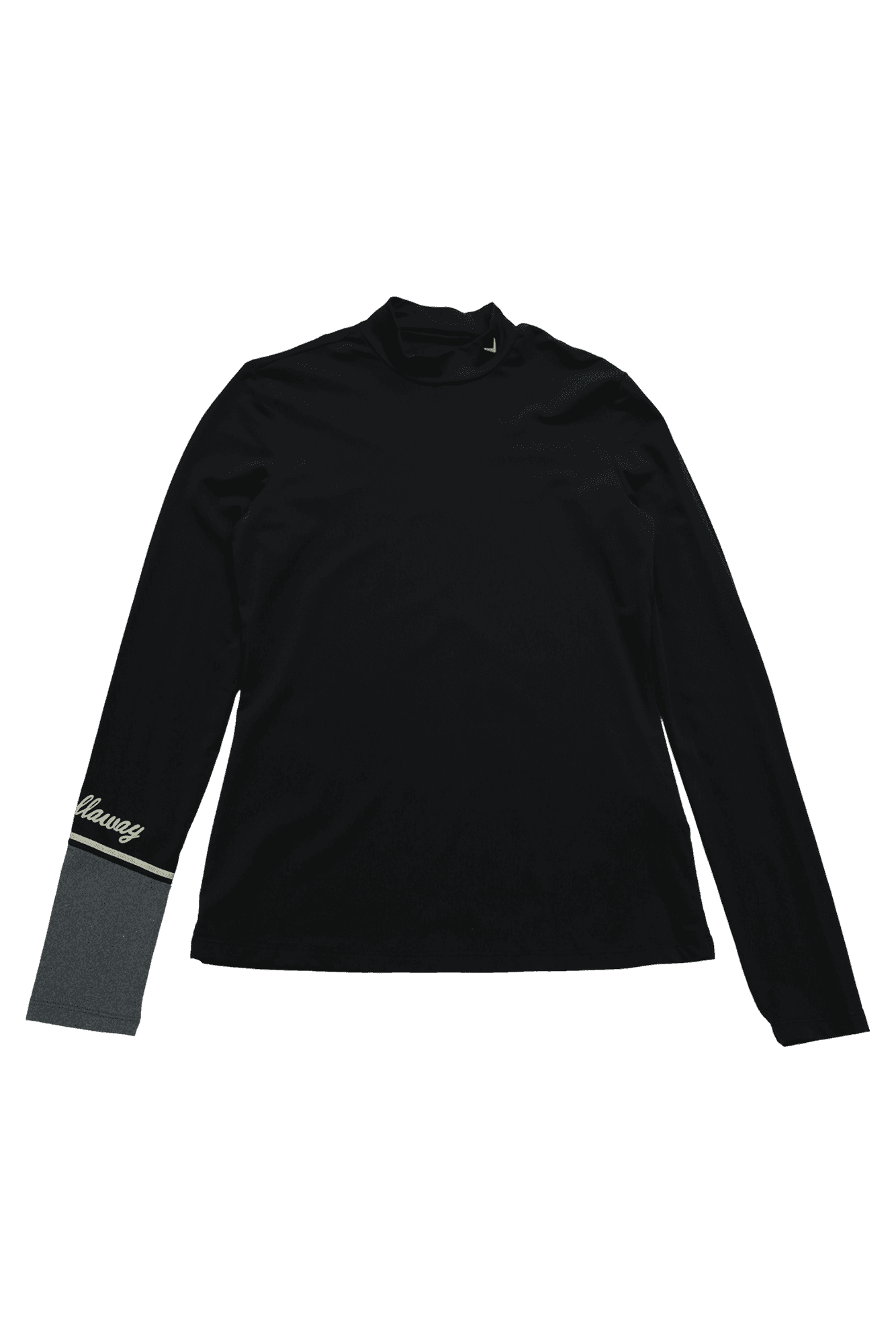 넥 로고 포인트 긴팔티