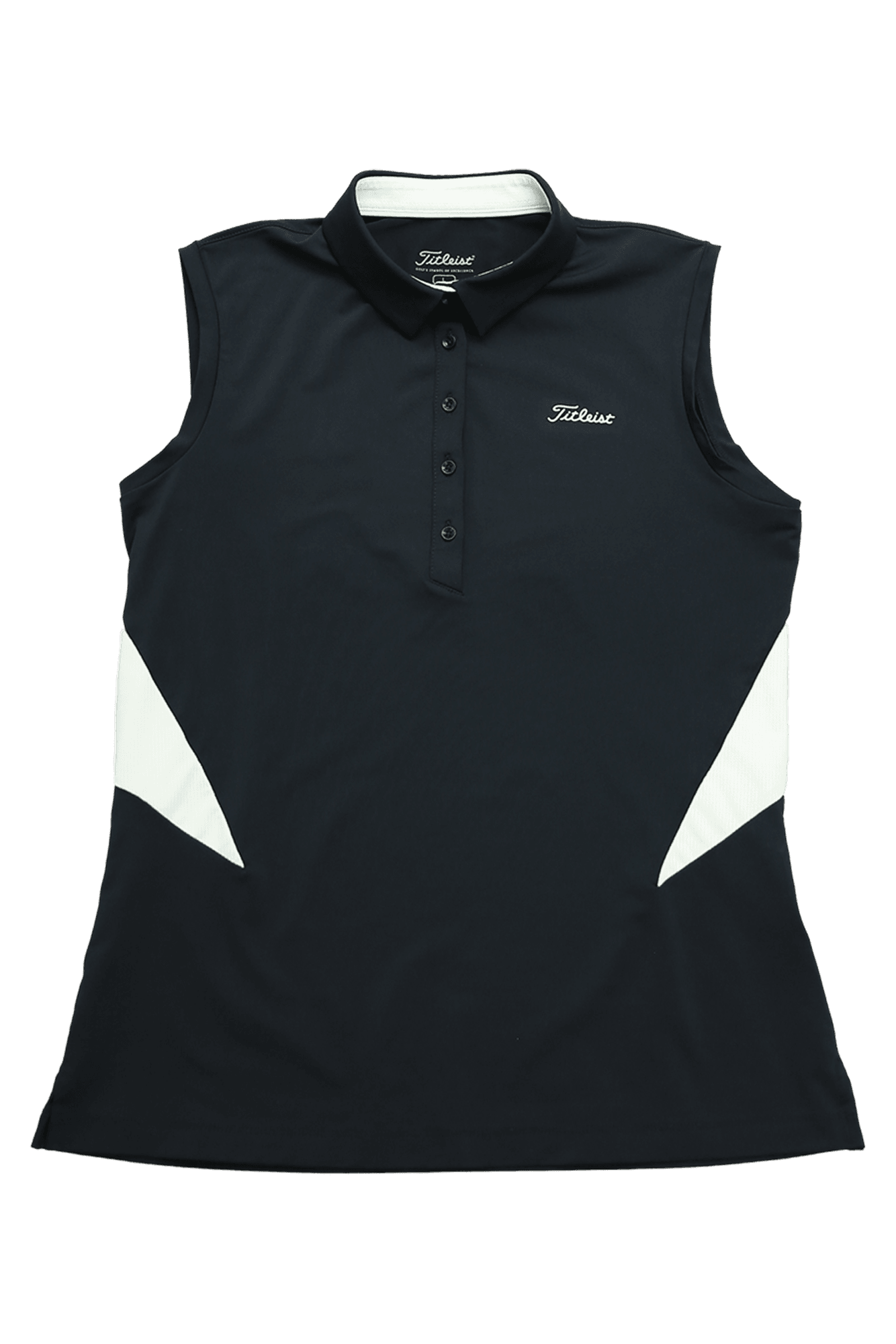 메쉬 카라 슬리브리스