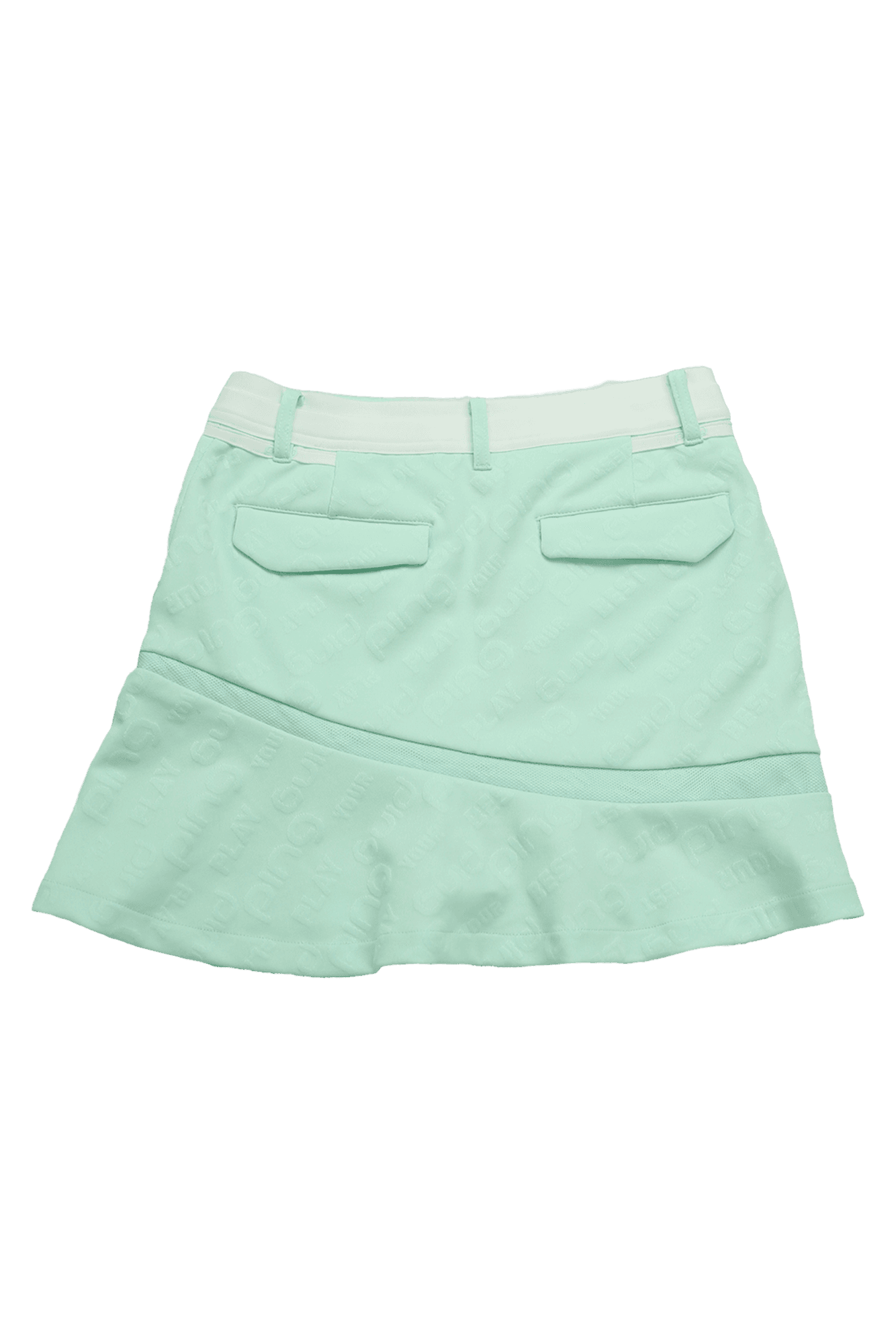 패턴 밴딩 스커트