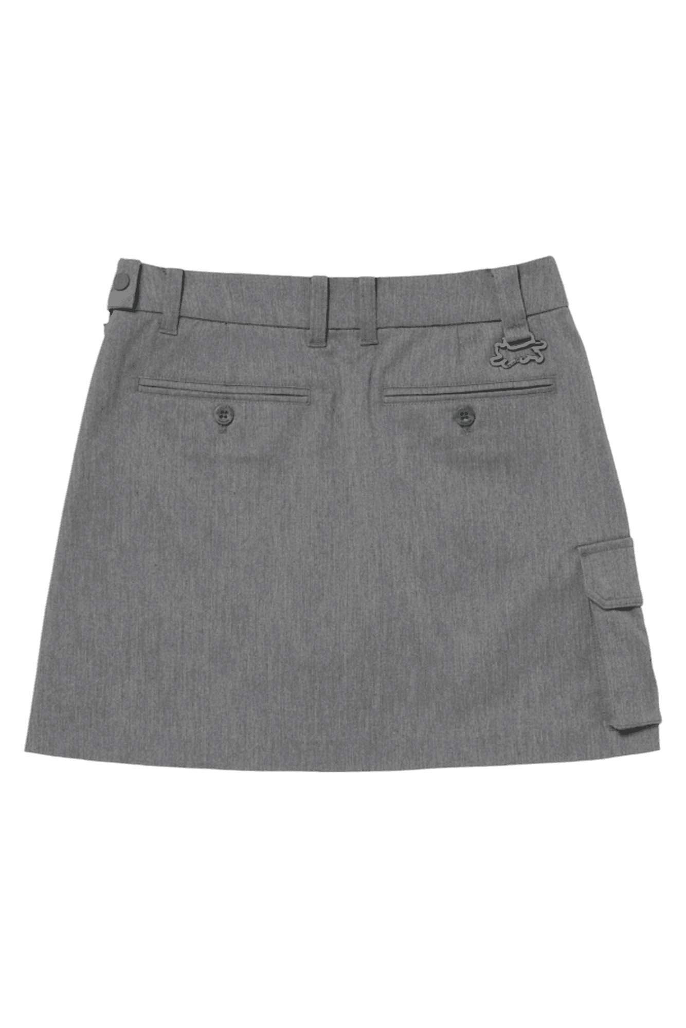 사이드 포켓 A라인 스커트