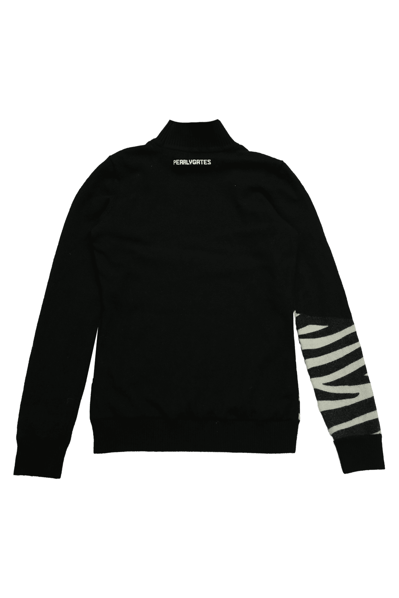 방풍 로고 패턴 니트