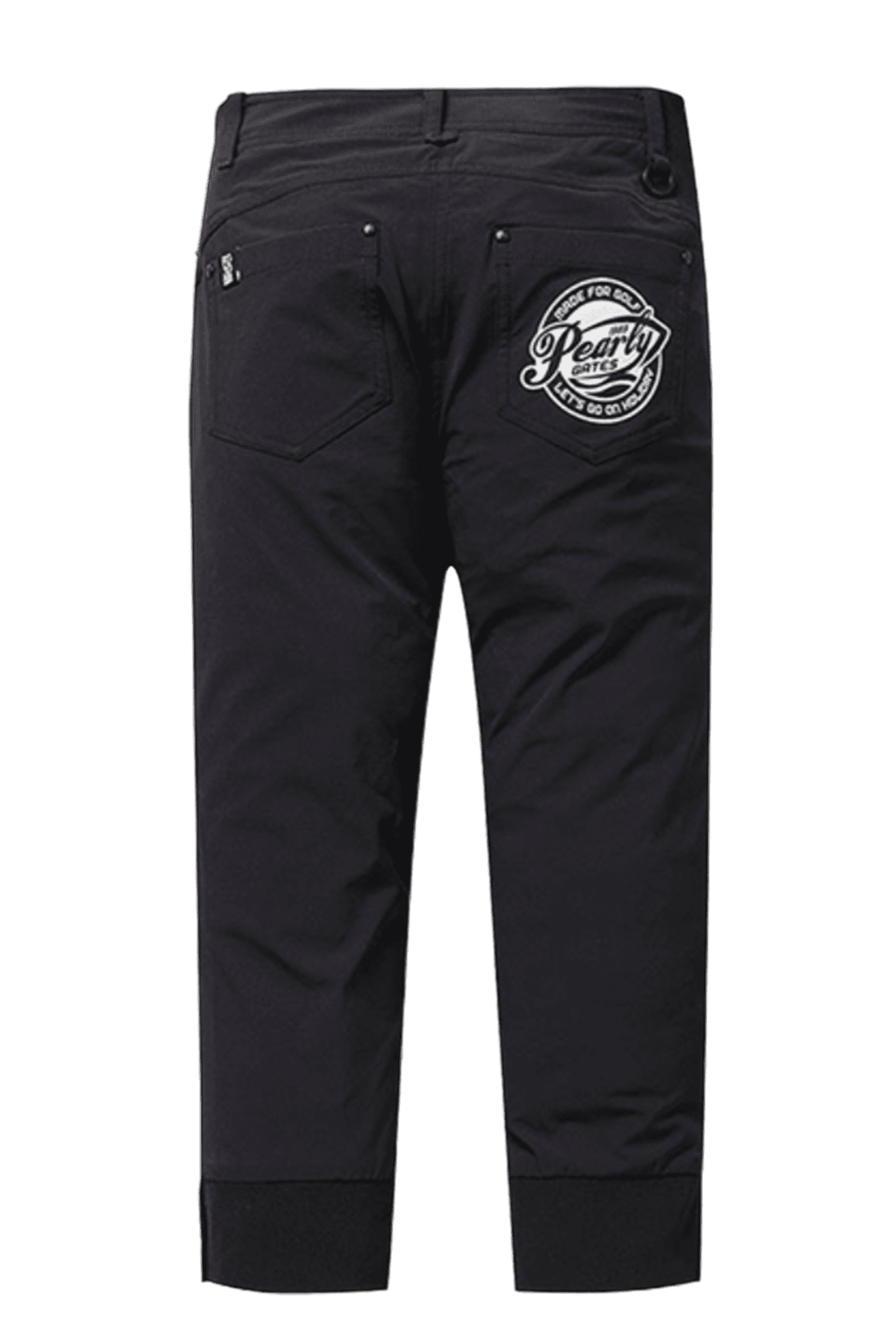 솔리드 슬릿 스판 팬츠