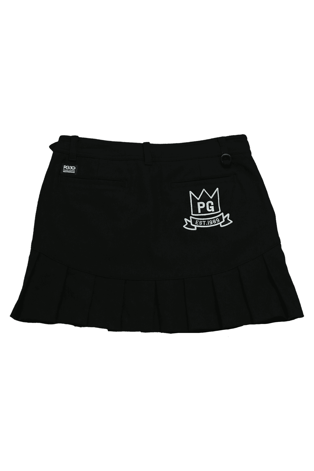 사선 라인 배색 큐롯 팬츠