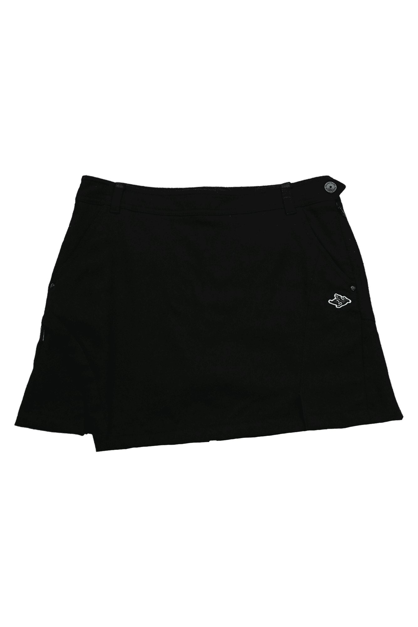 사선 라인 배색 큐롯 팬츠