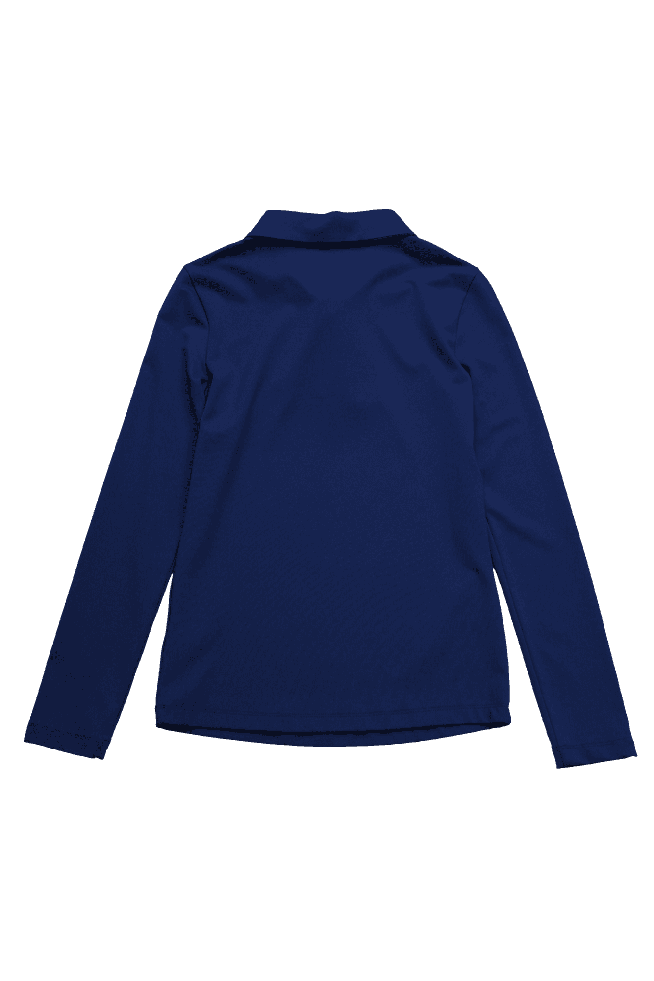 로고 포인트 카라 니트