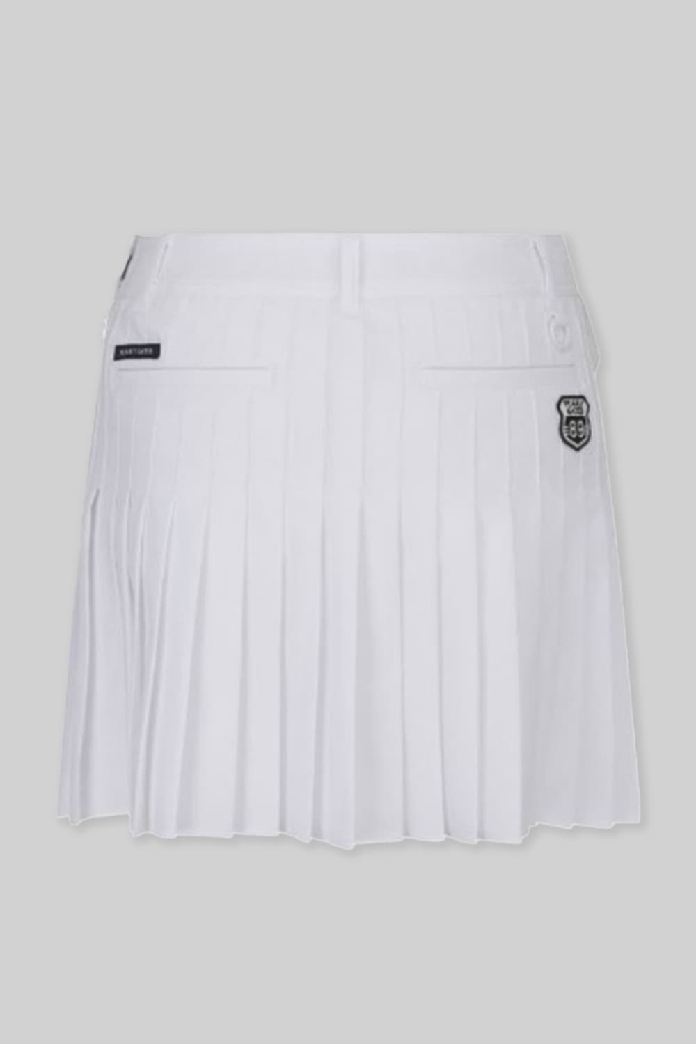 탈착 파우치 플리츠 스커트