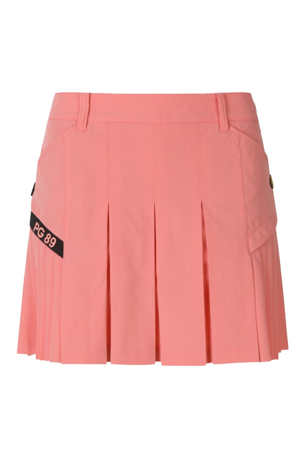 스마일 플리츠 스커트