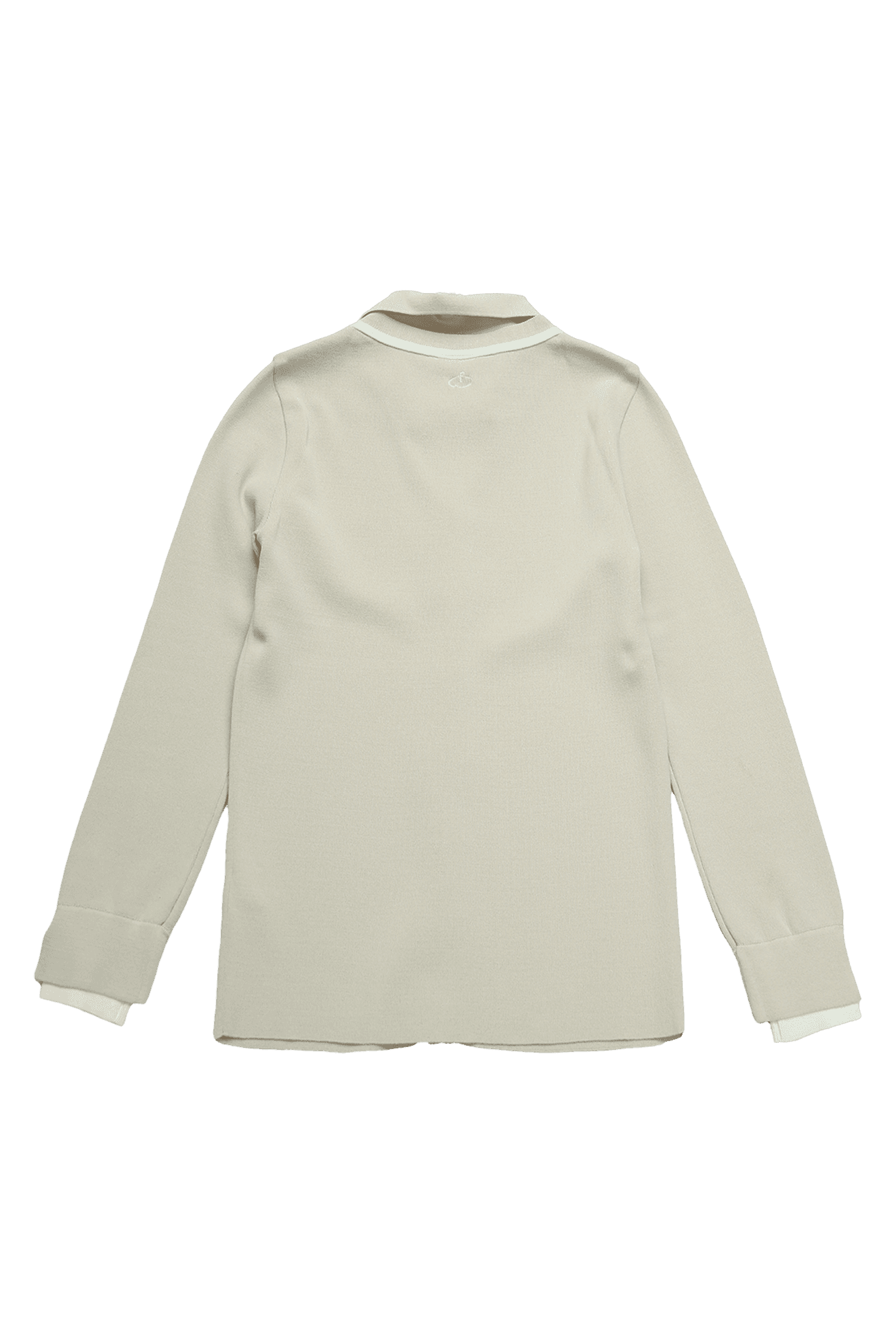 여성 카라 배색 포인트 가디건