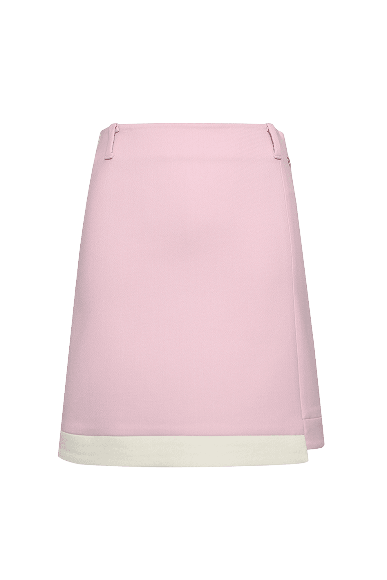 밑단 포인트 스커트