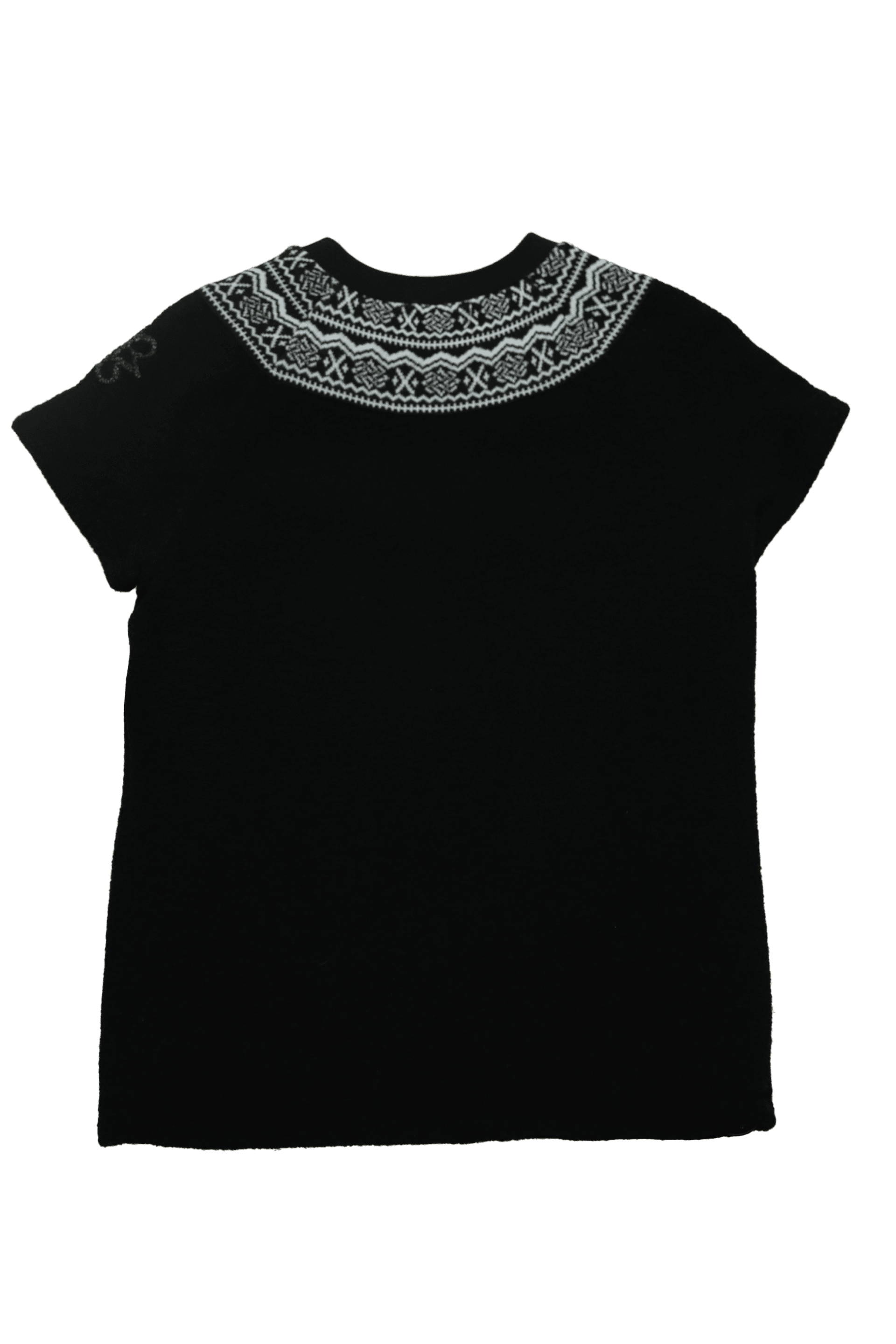 방풍 스몰 패턴 반팔티