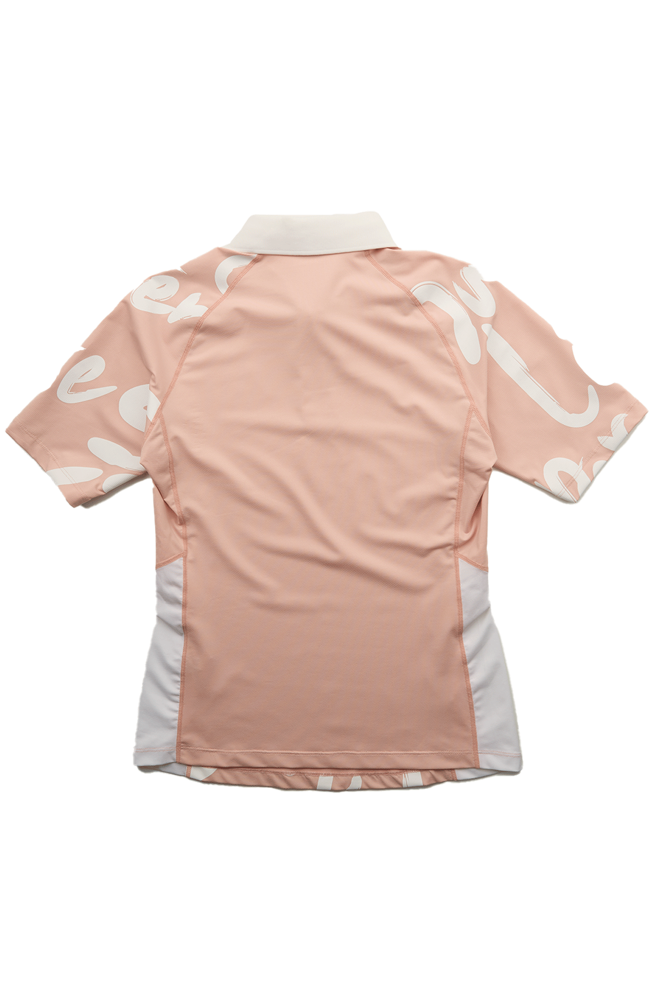 로고 프린팅 메쉬 티셔츠