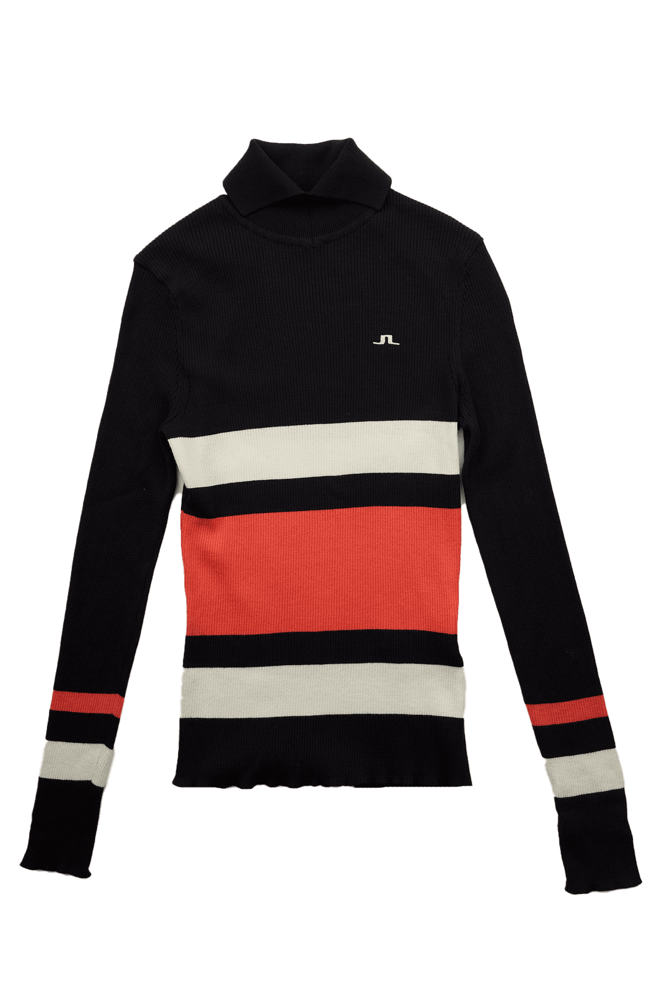 컬러 반폴라 니트