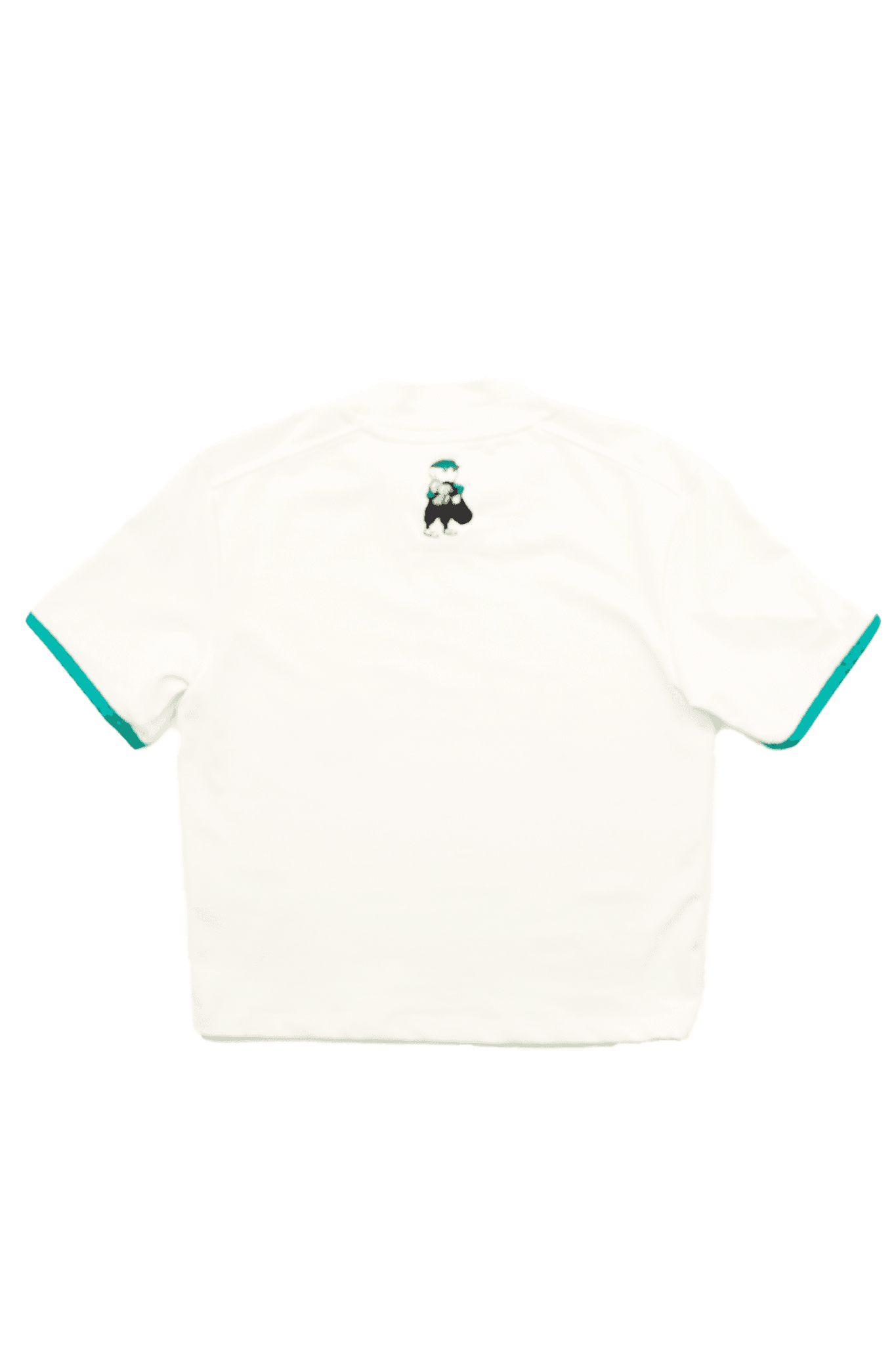 플레그 로고 모크넥 티셔츠