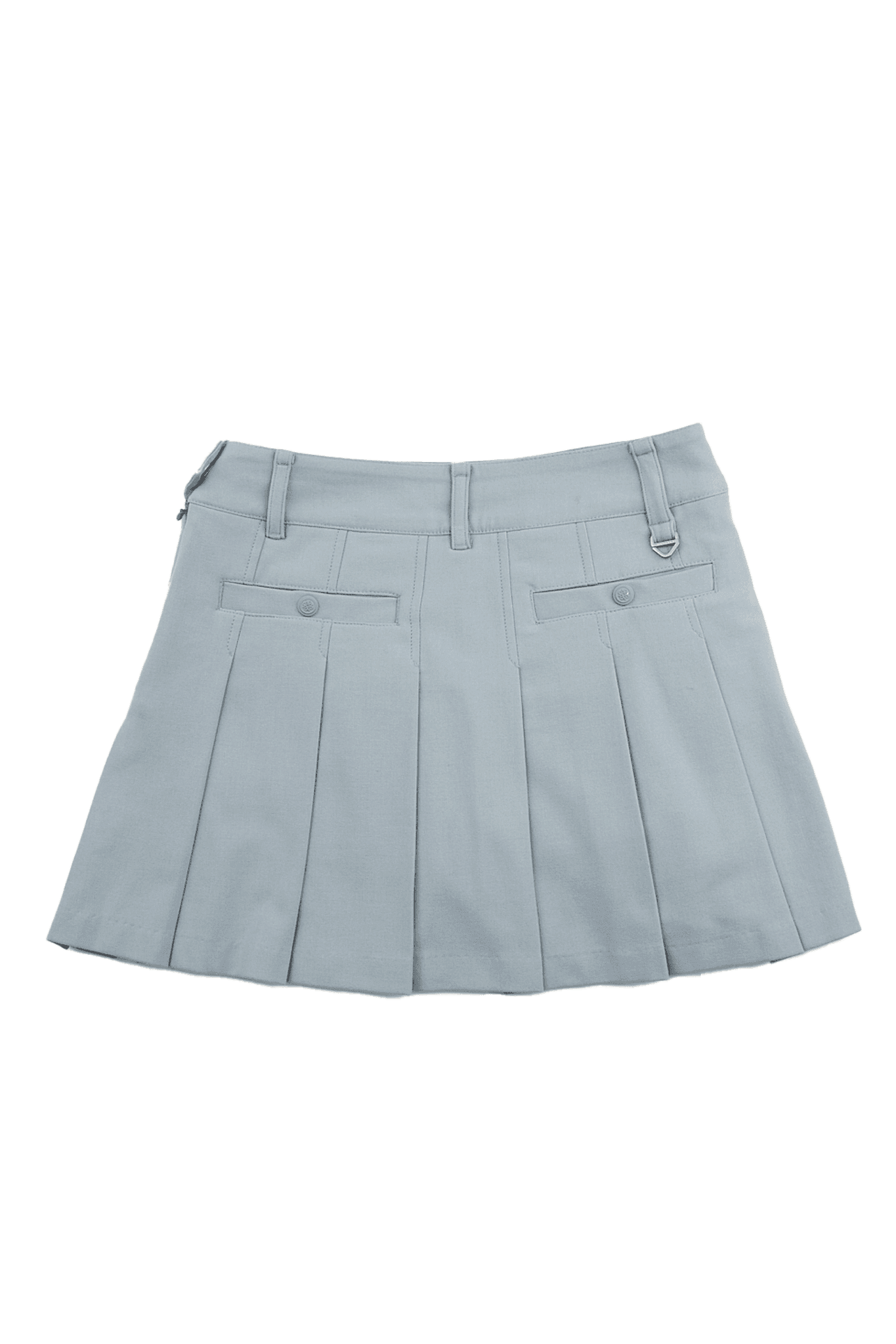 솔리드 플리츠 큐롯 스커트