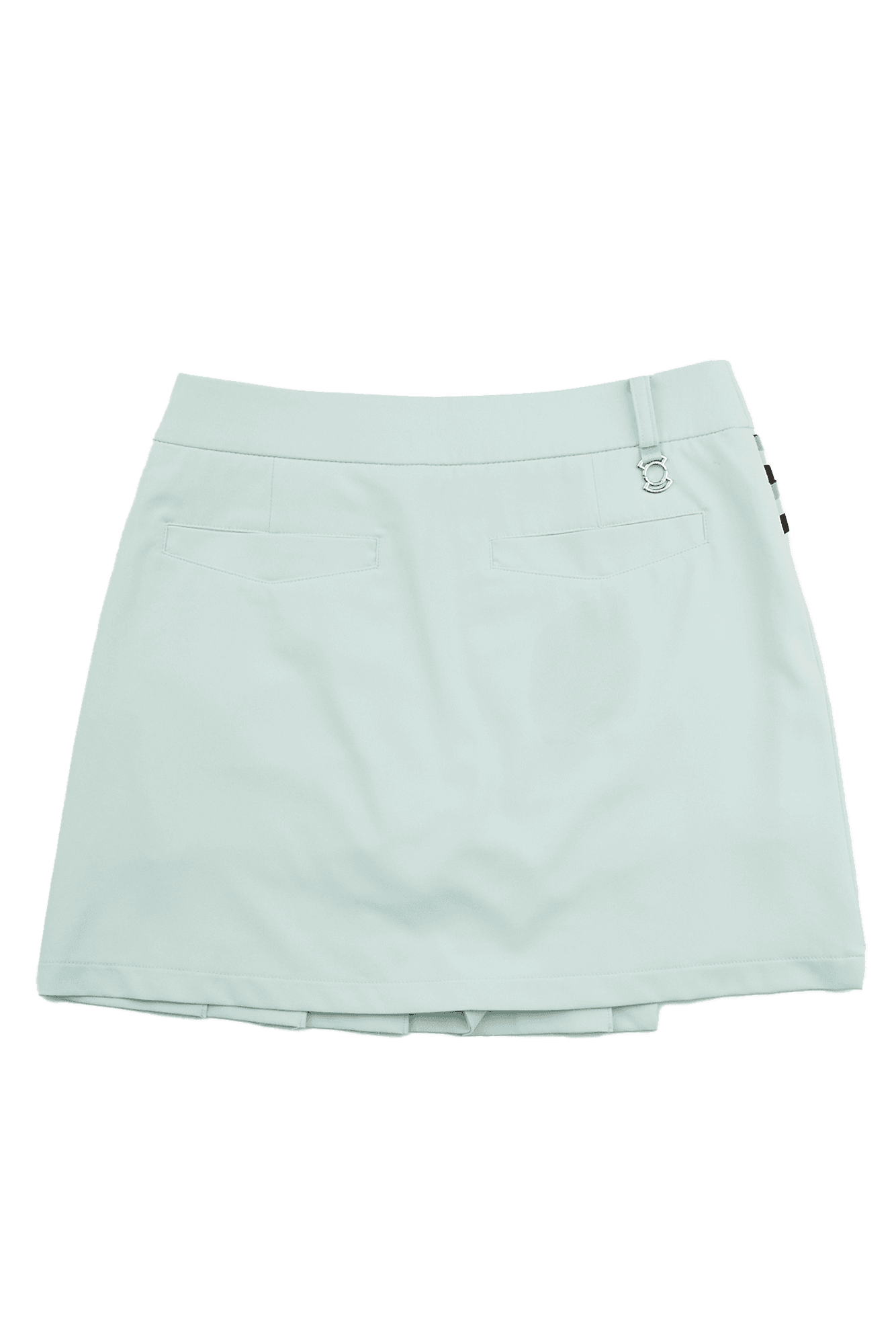 부분 플리츠 A라인 큐롯 스커트