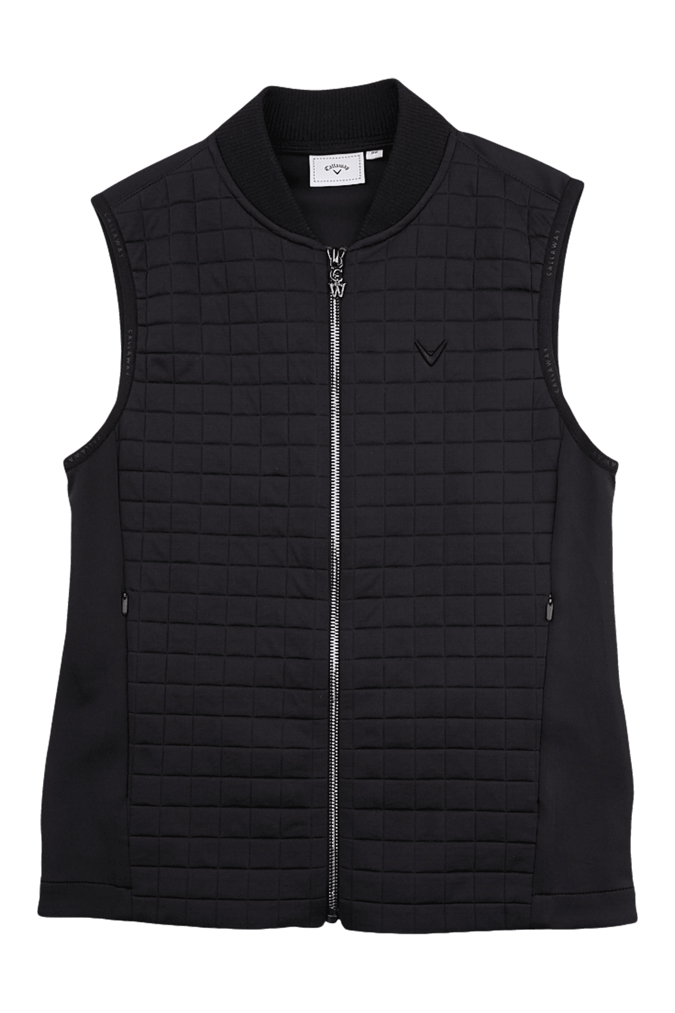 소프트 퀼팅 베스트 집업