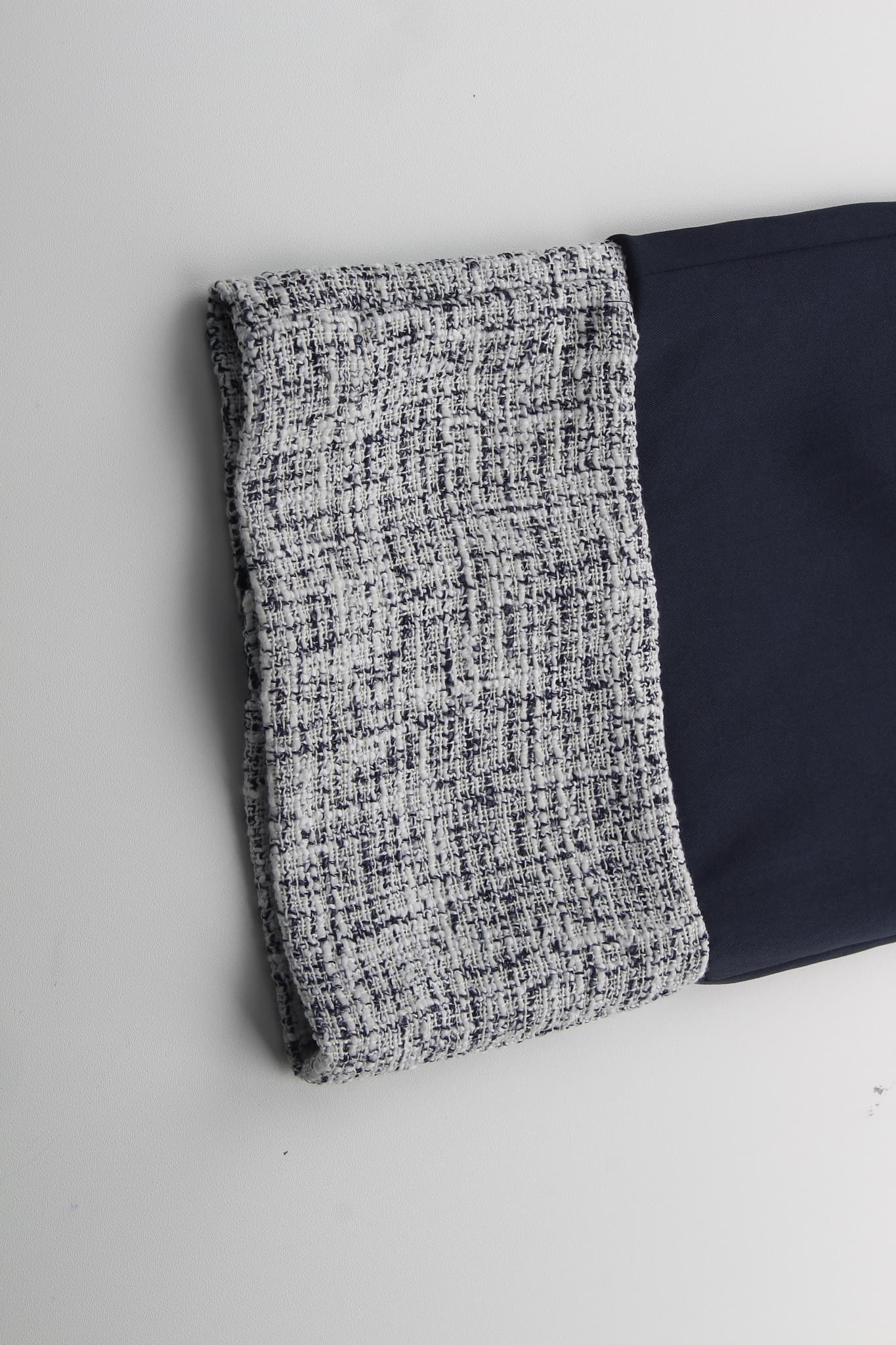 [새상품] 트위드 배색 팬츠