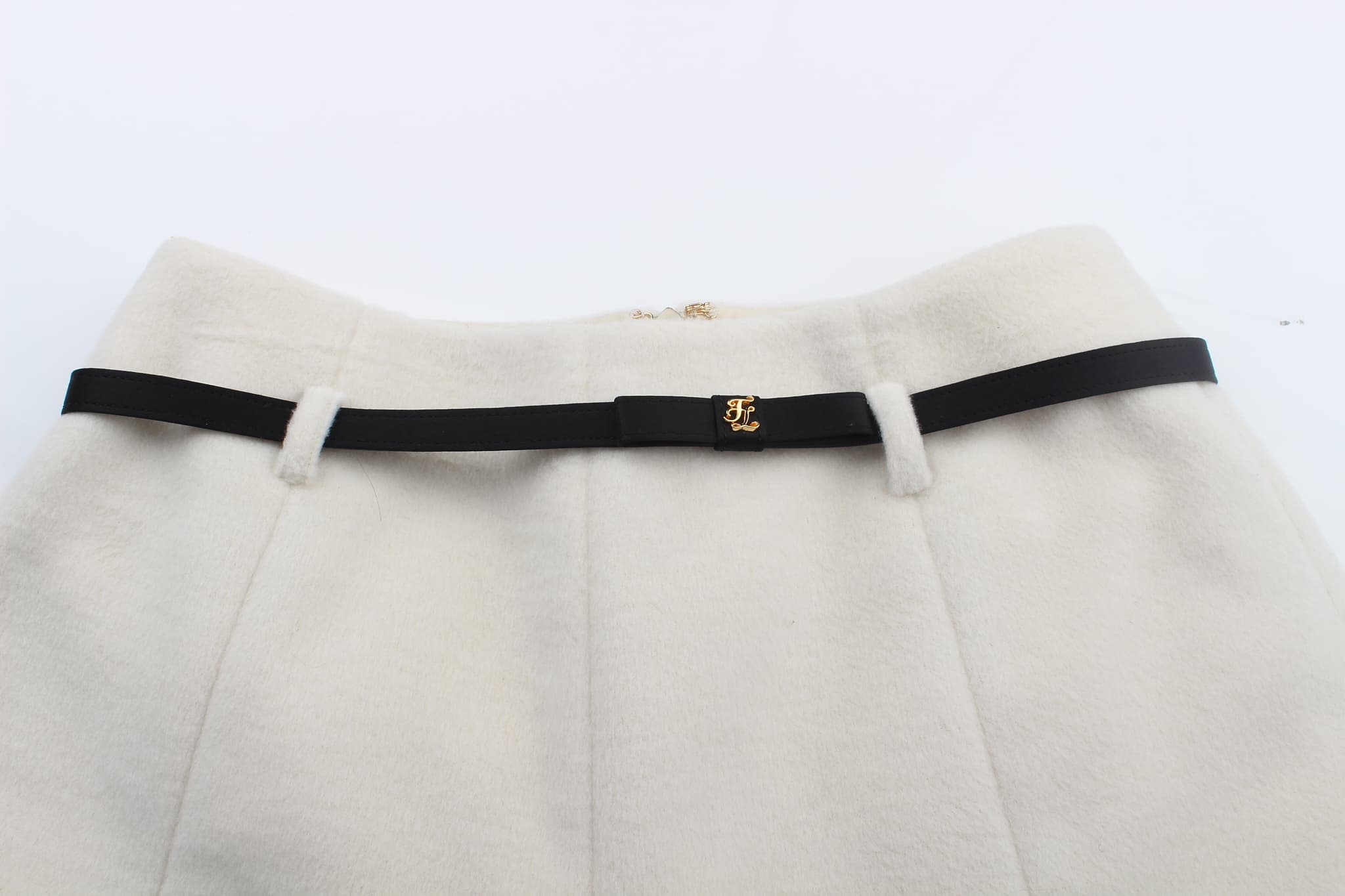 겨울 모직 플레어 스커트