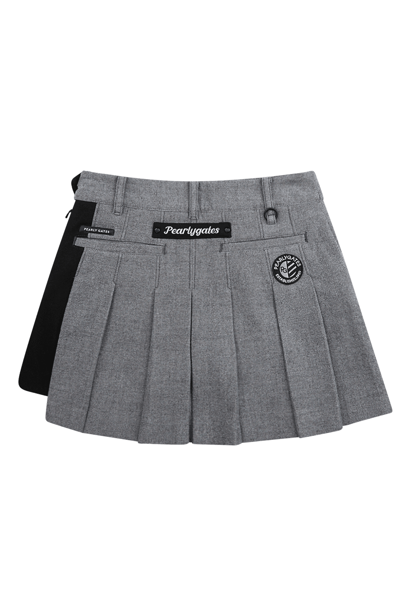 여성 심볼 버튼 큐롯 스커트