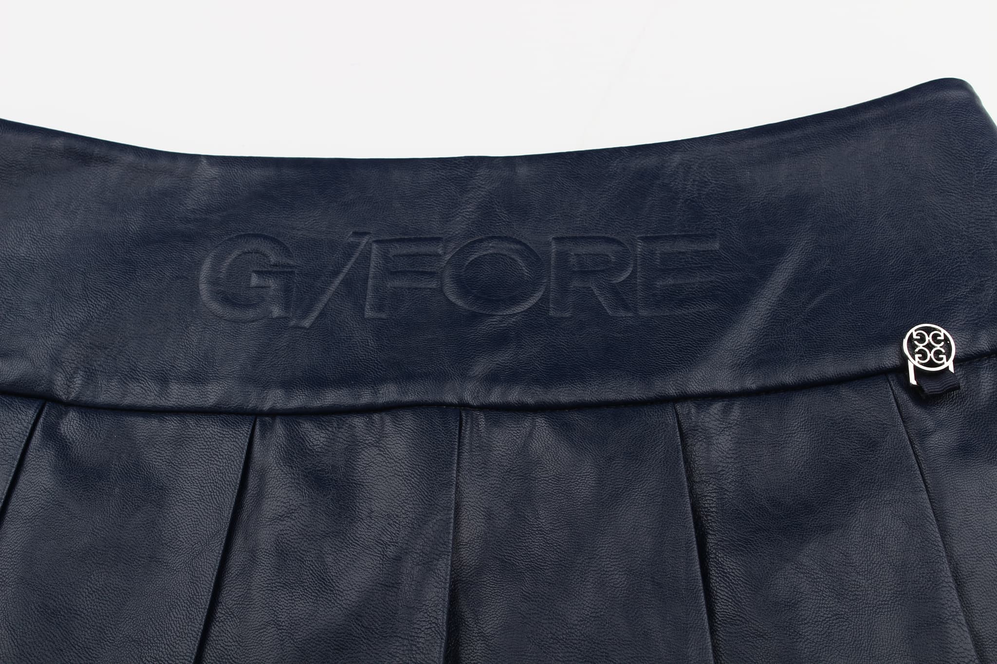 비건 레더 스커트