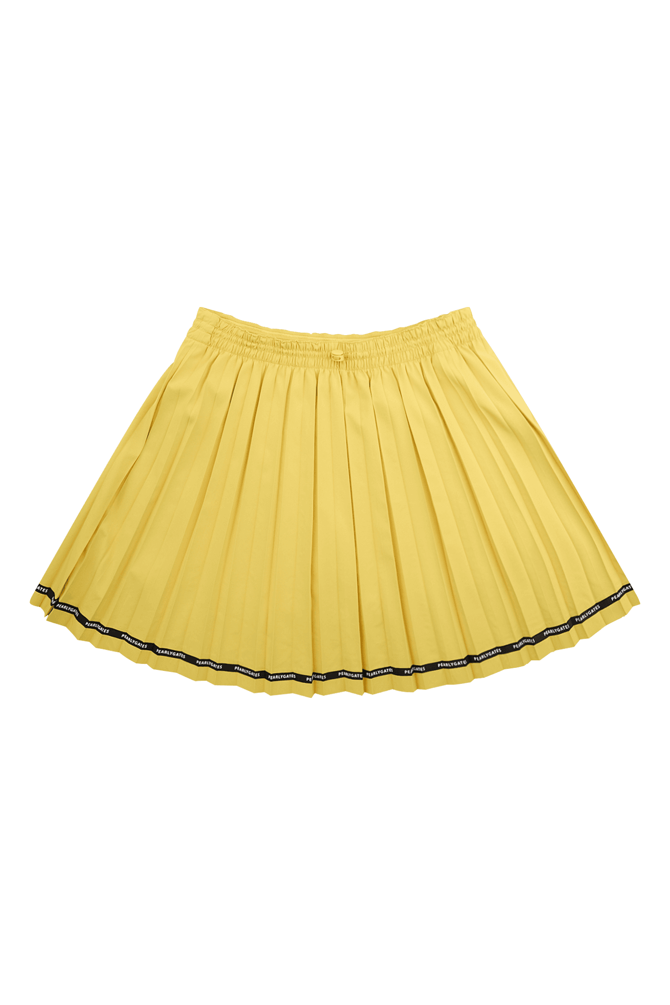 로고 라인 스트링 밴딩 큐롯 스커트