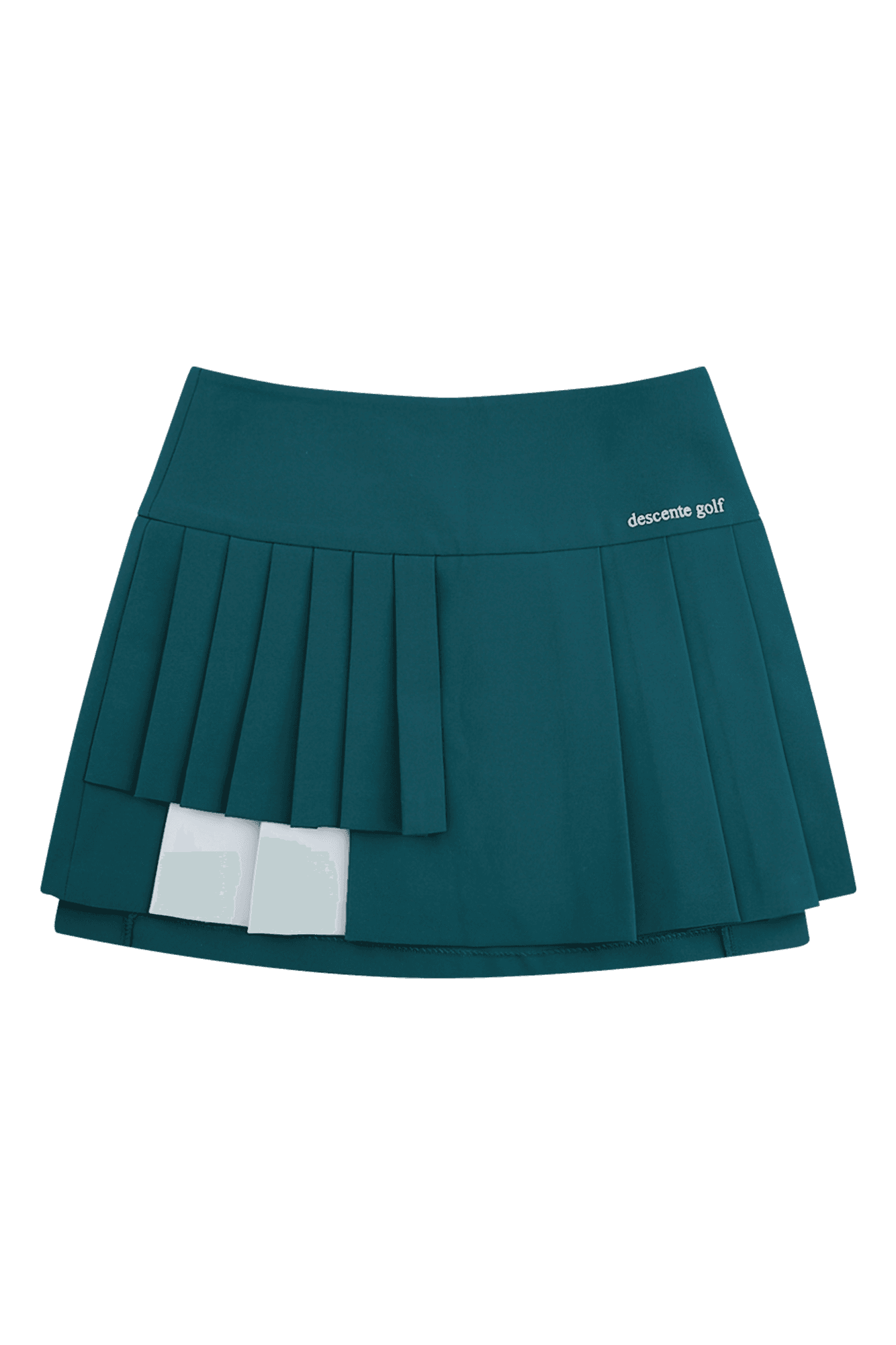 언밸런스 플리츠 스커트