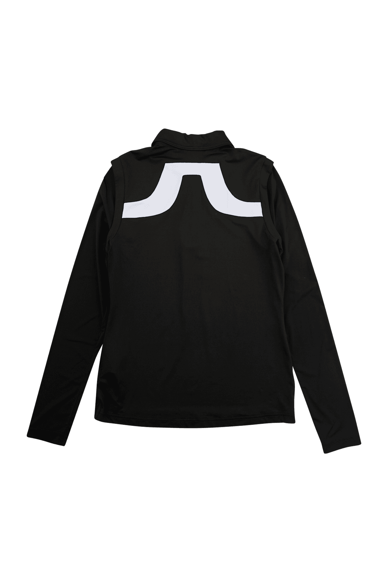 백 로고 베이직 카라 티셔츠