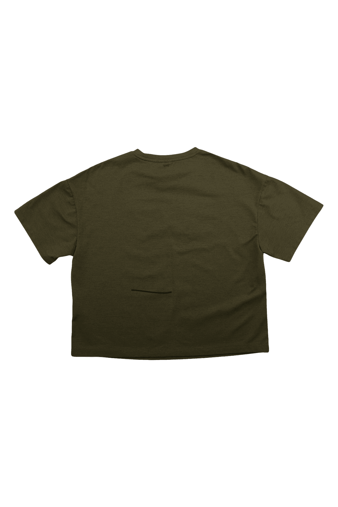 엠보 로고 라운드 넥 반팔