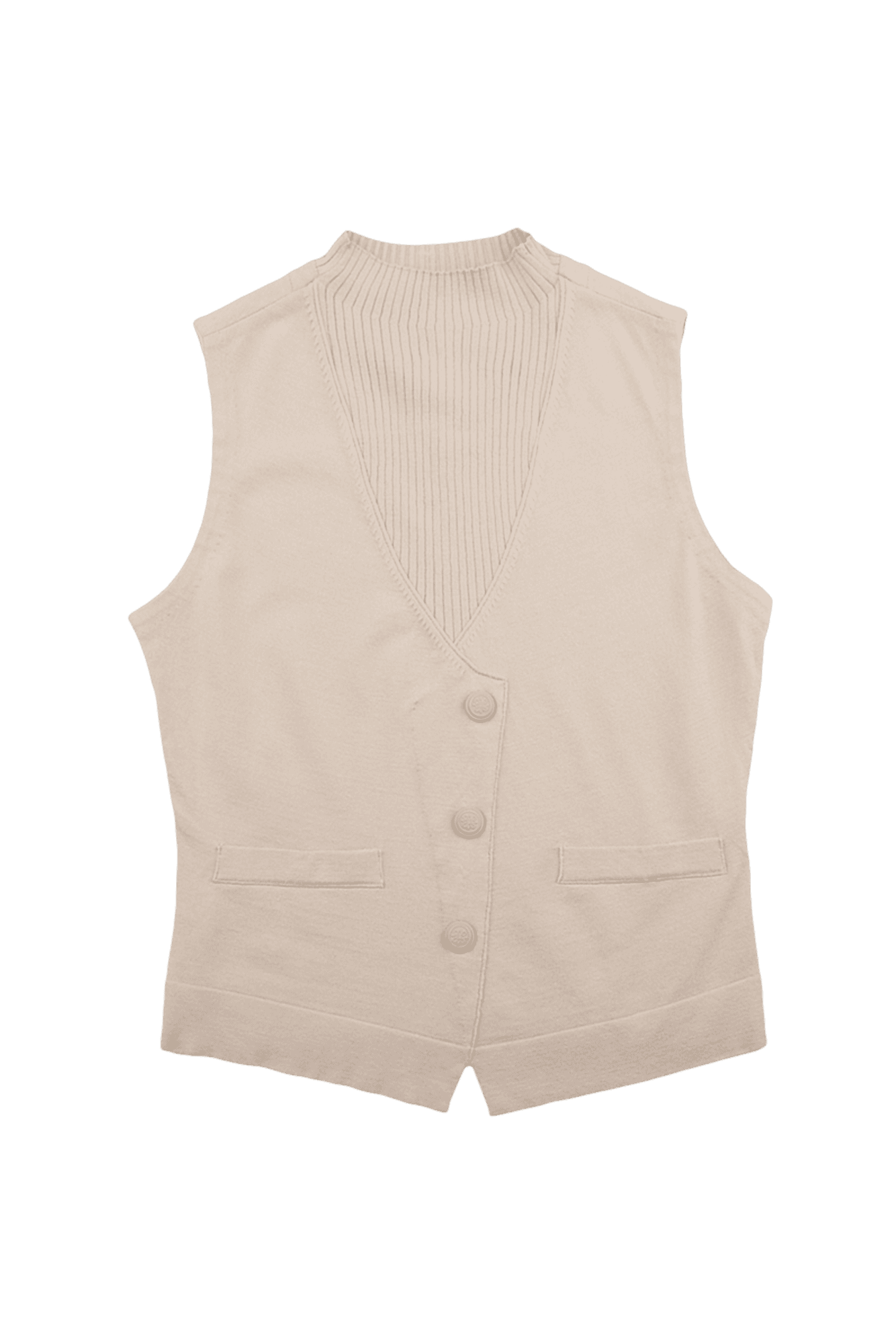 아웃 라이크 니트 베스트