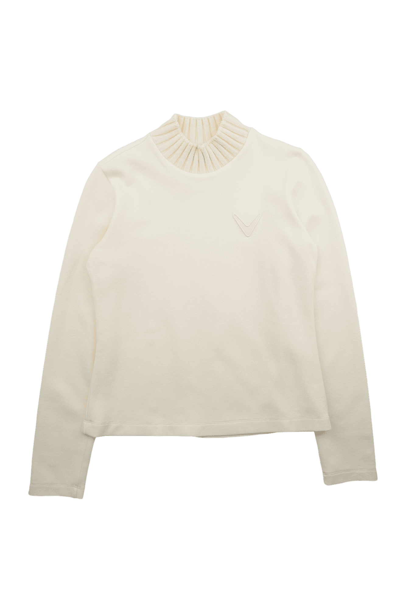 니트 하이넥 티셔츠