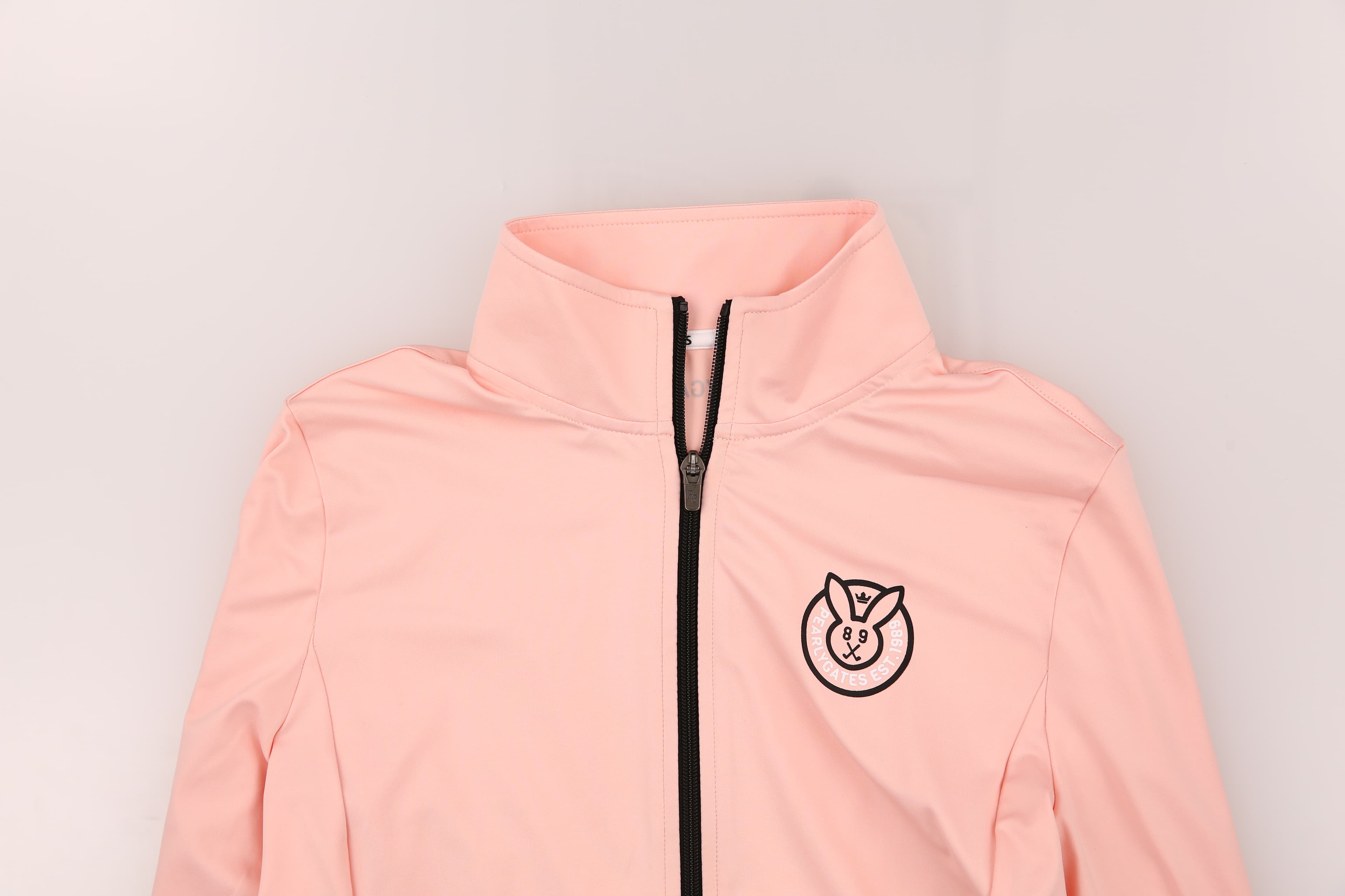 바니 프린트 집업 점퍼