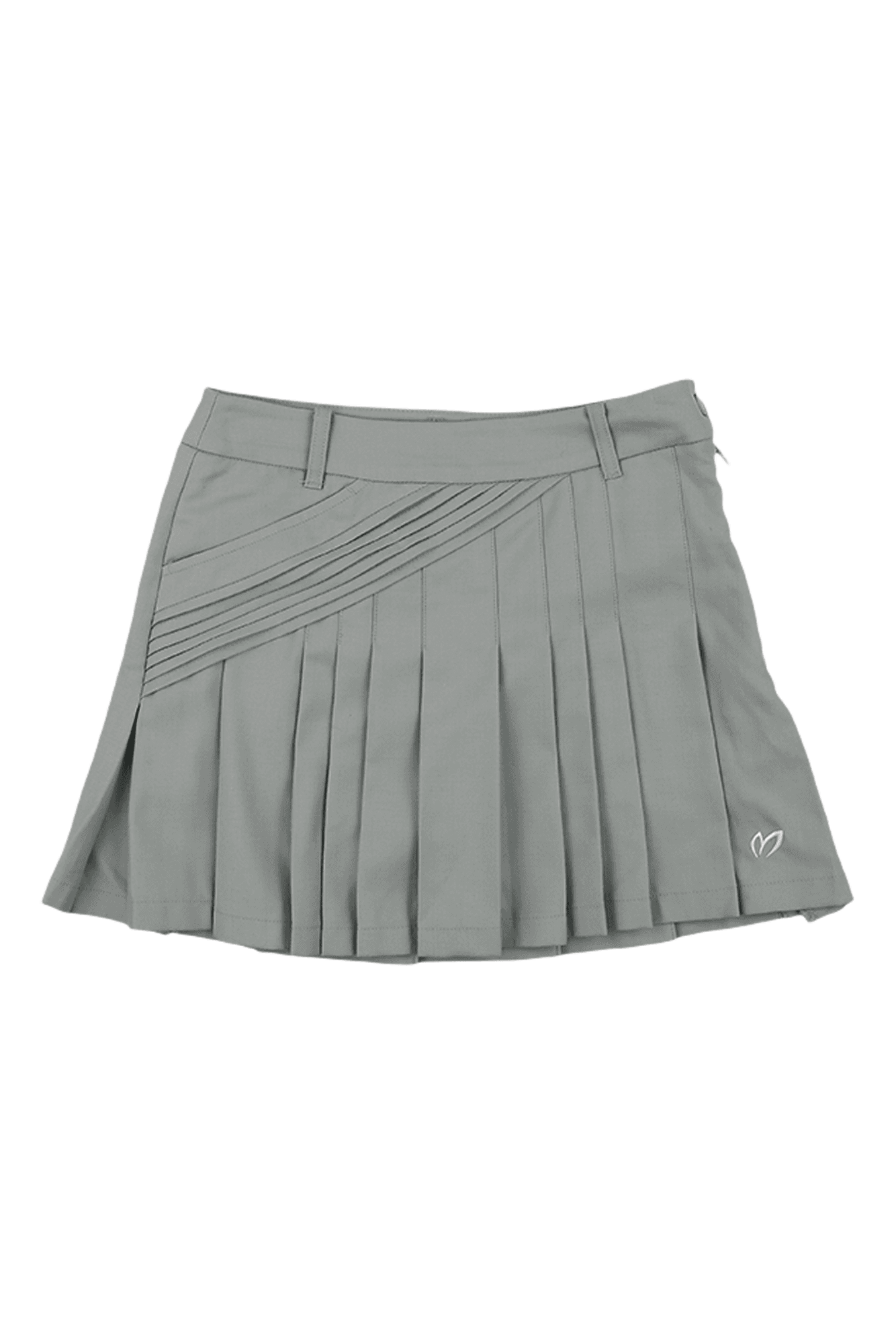 턱 포인트 큐롯 스커트