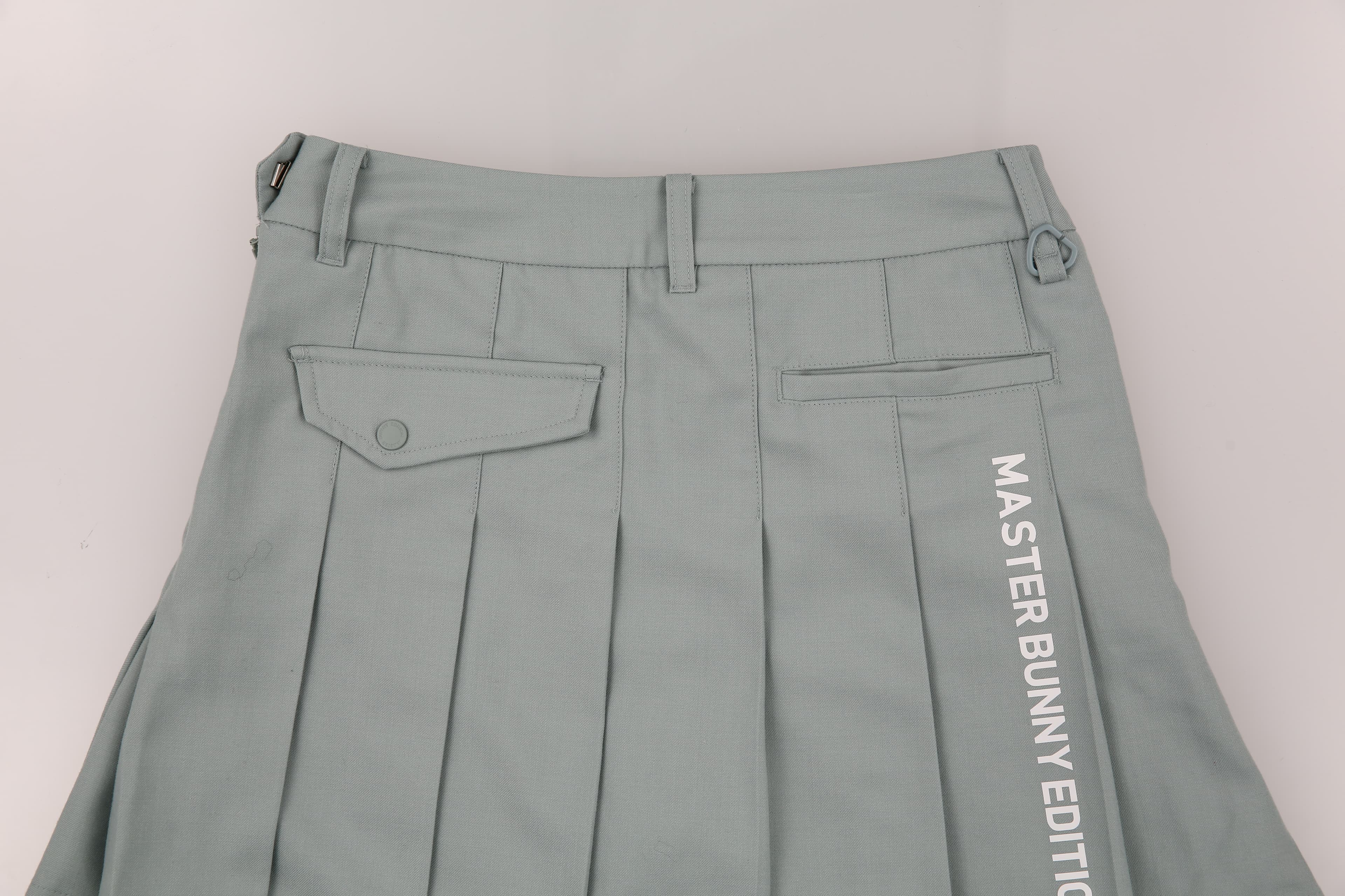 턱 포인트 큐롯 스커트