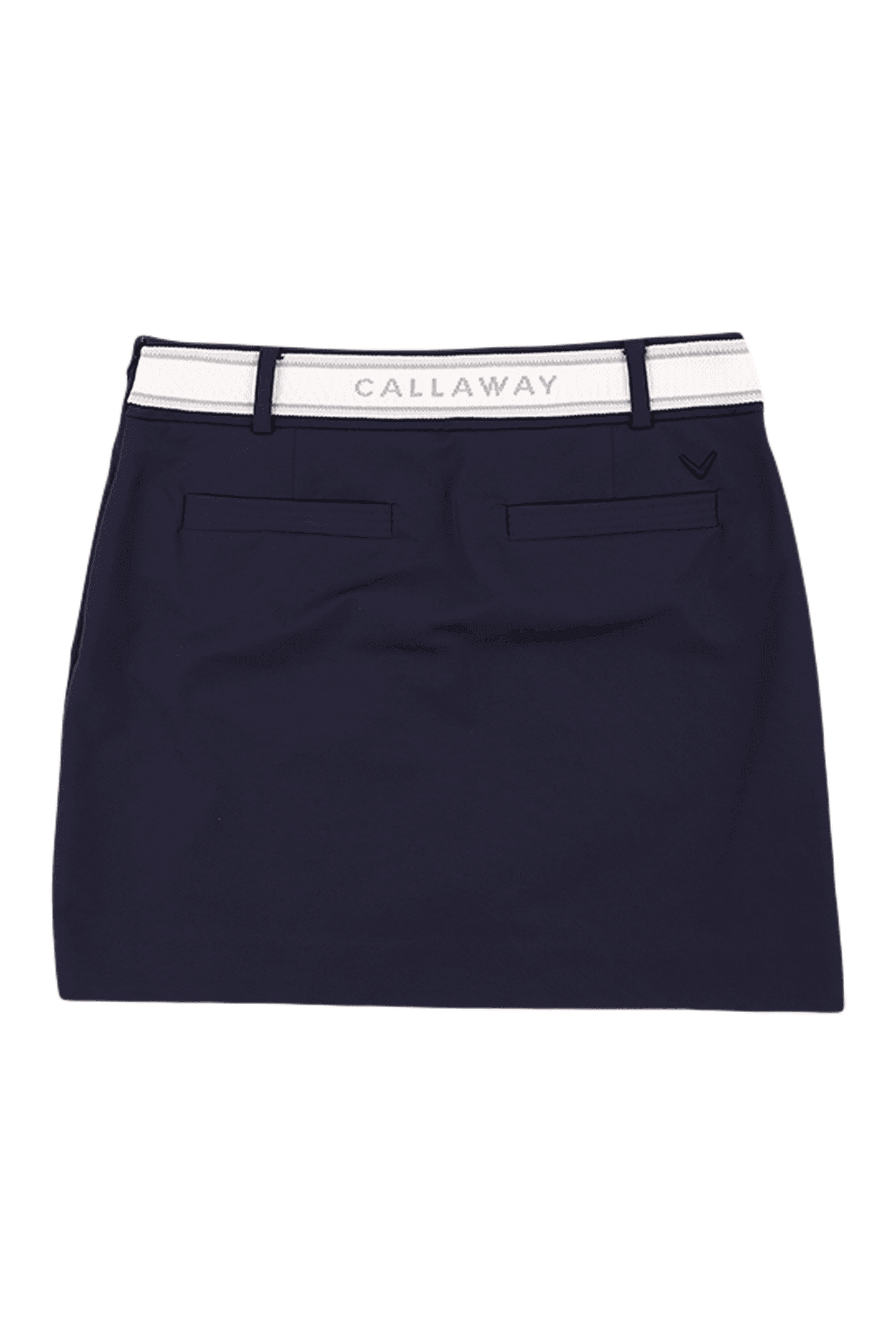 자가드 밴딩 스커트