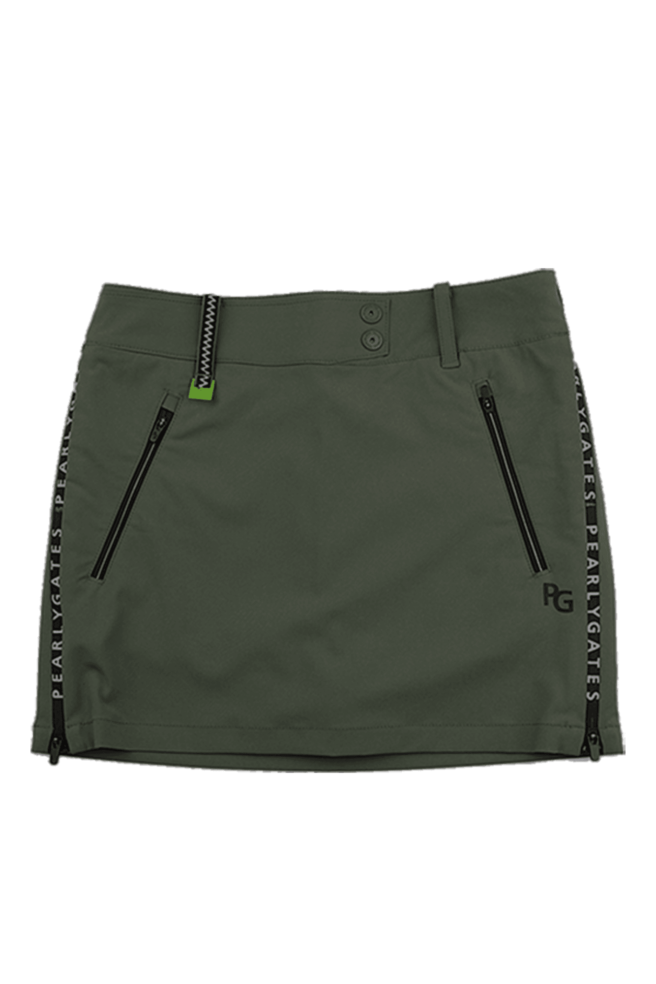 지퍼 포켓 큐롯 스커트