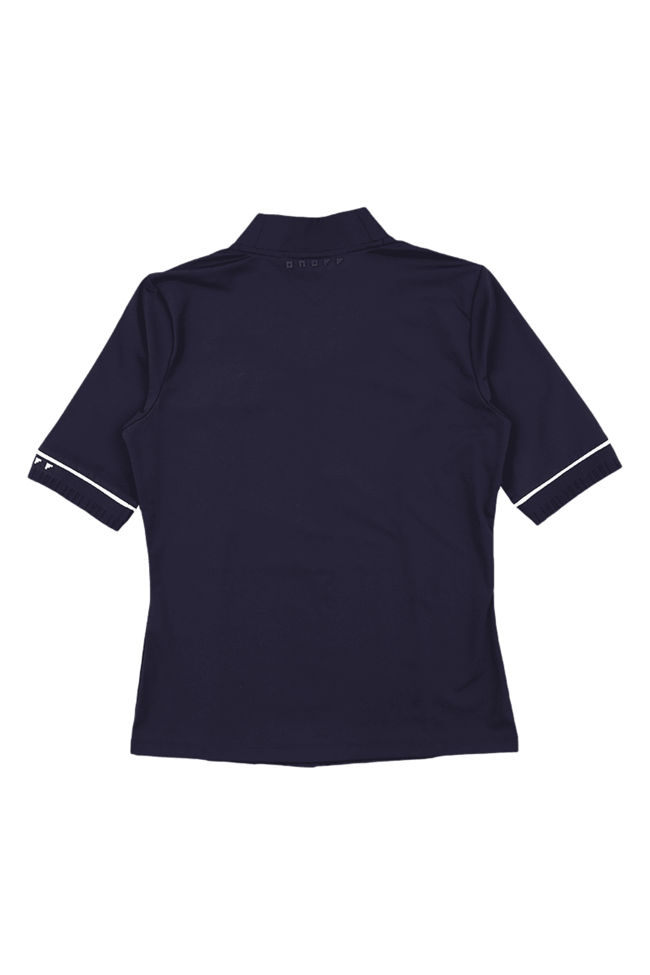 다트 변형 카라넥 티셔츠