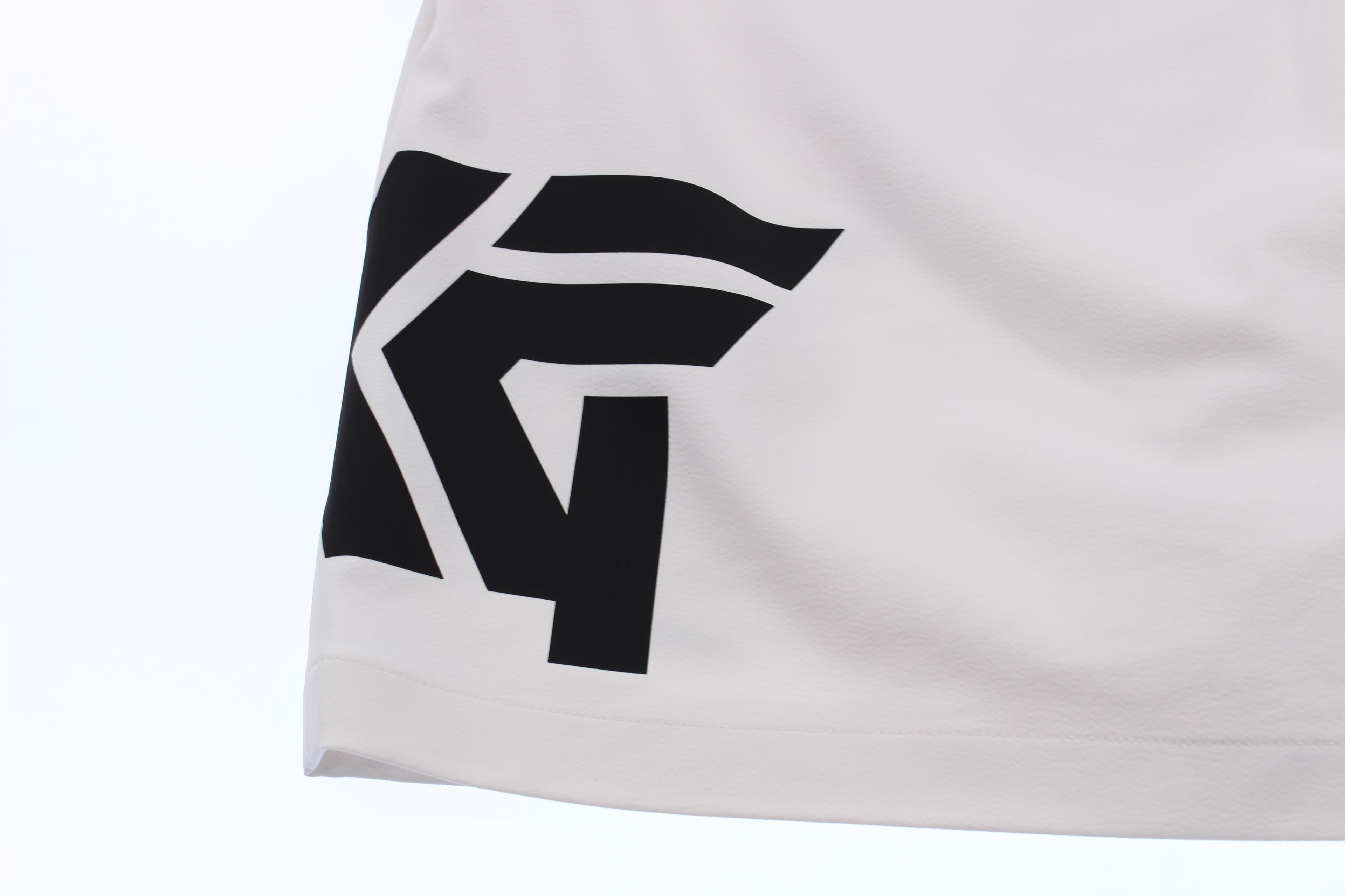 빅로고 파이핑 스커트