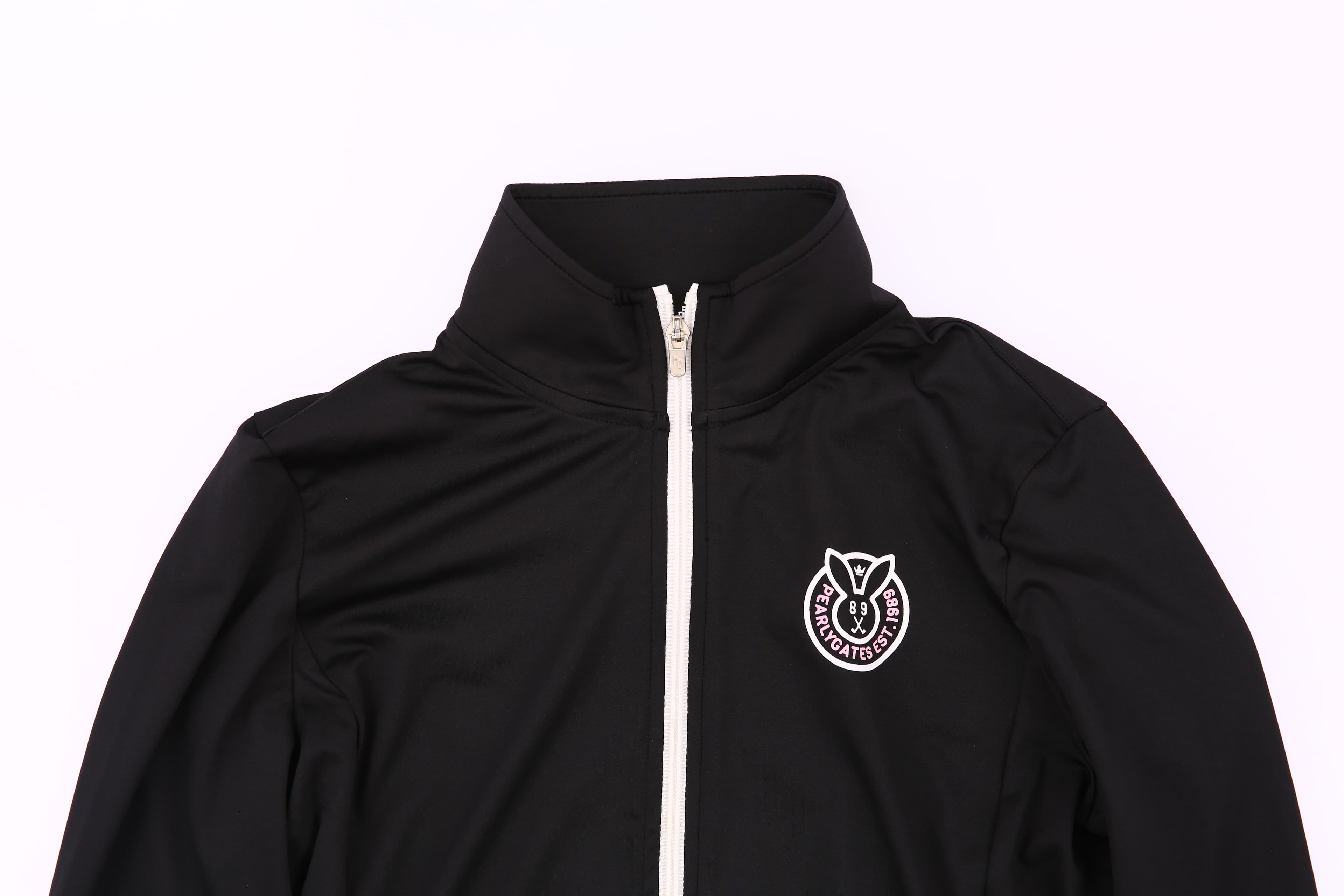 바니 프린트 집업 점퍼