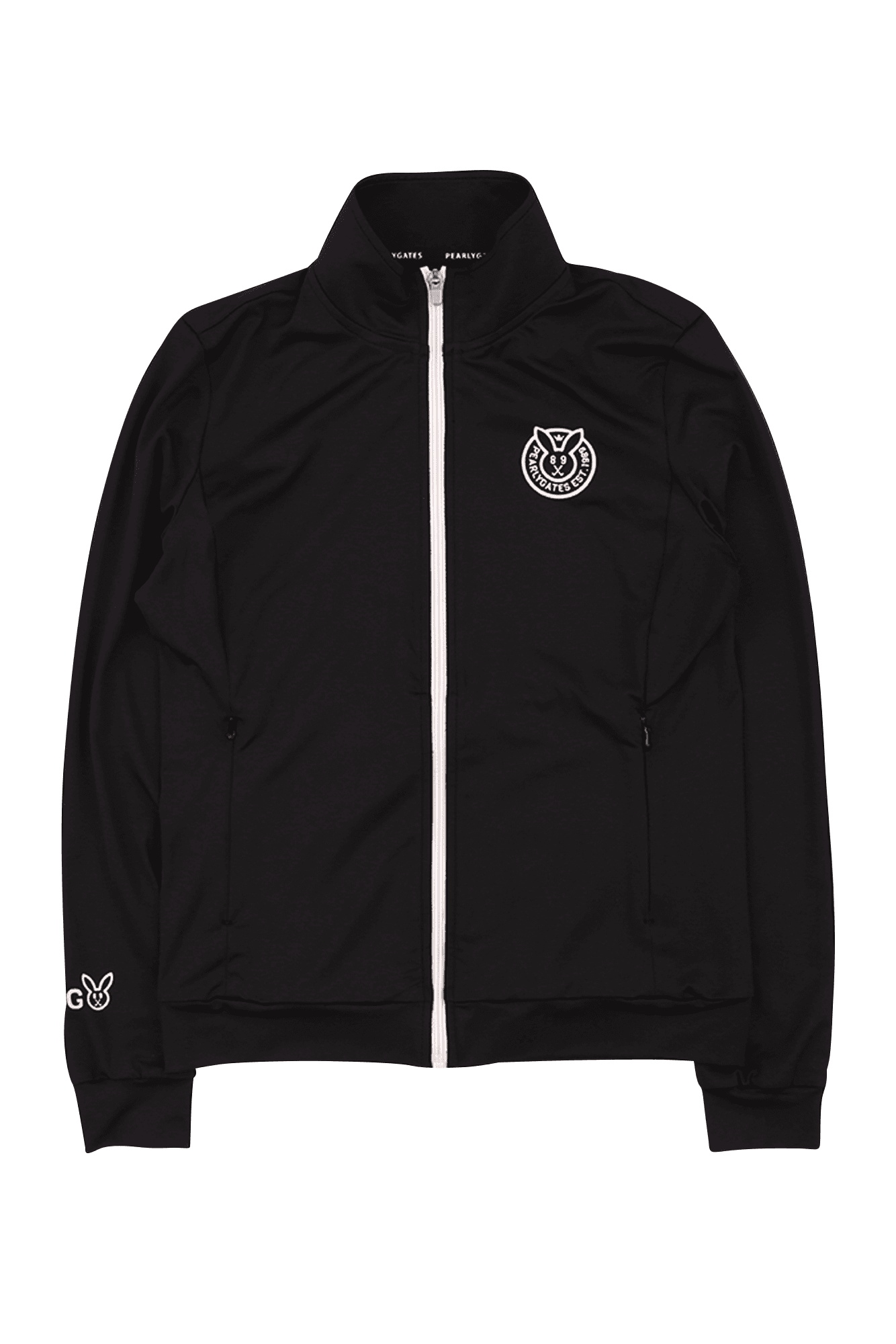 바니 프린트 집업 점퍼