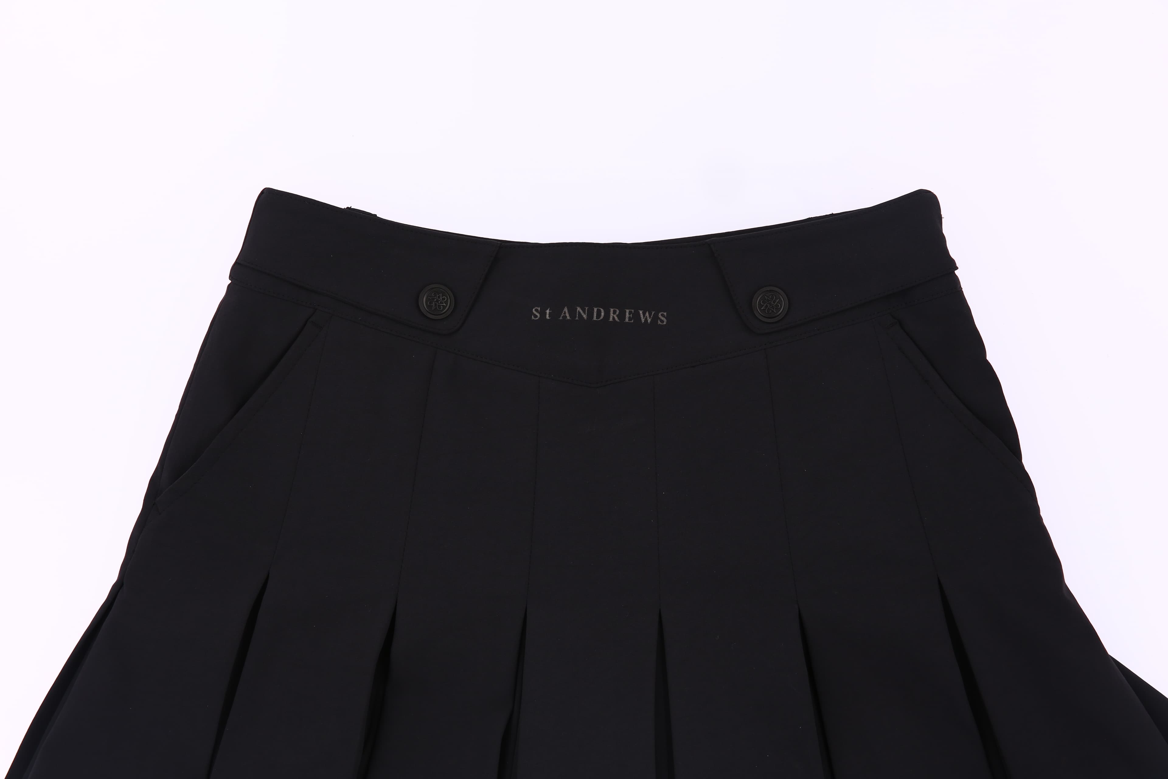 레이스 라인 플리츠 큐롯 스커트