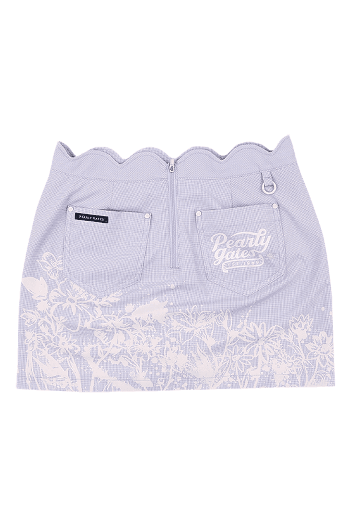 플라워 그래픽 큐롯 스커트