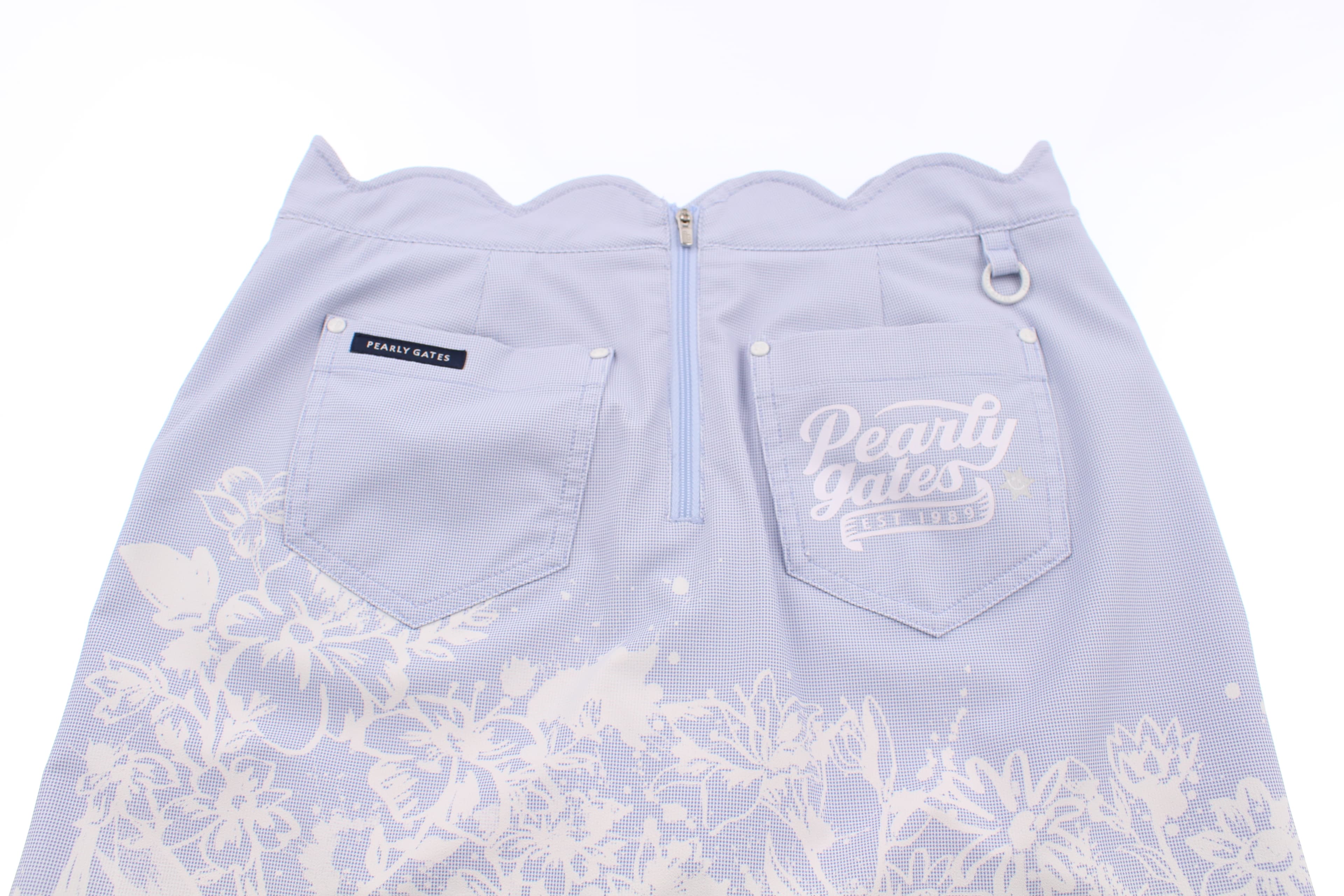 플라워 그래픽 큐롯 스커트