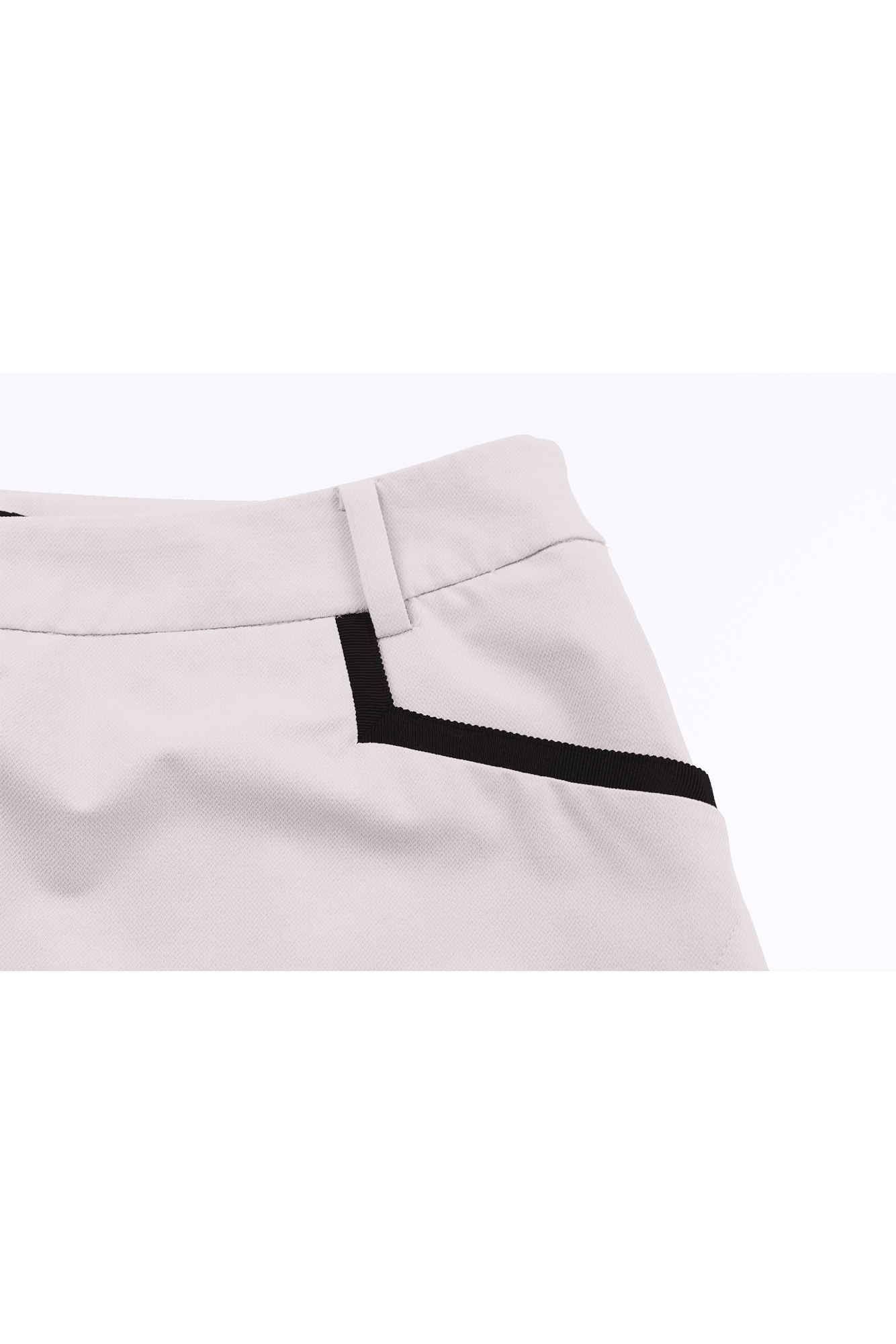 다이아고날 컷 에이라인 스커트