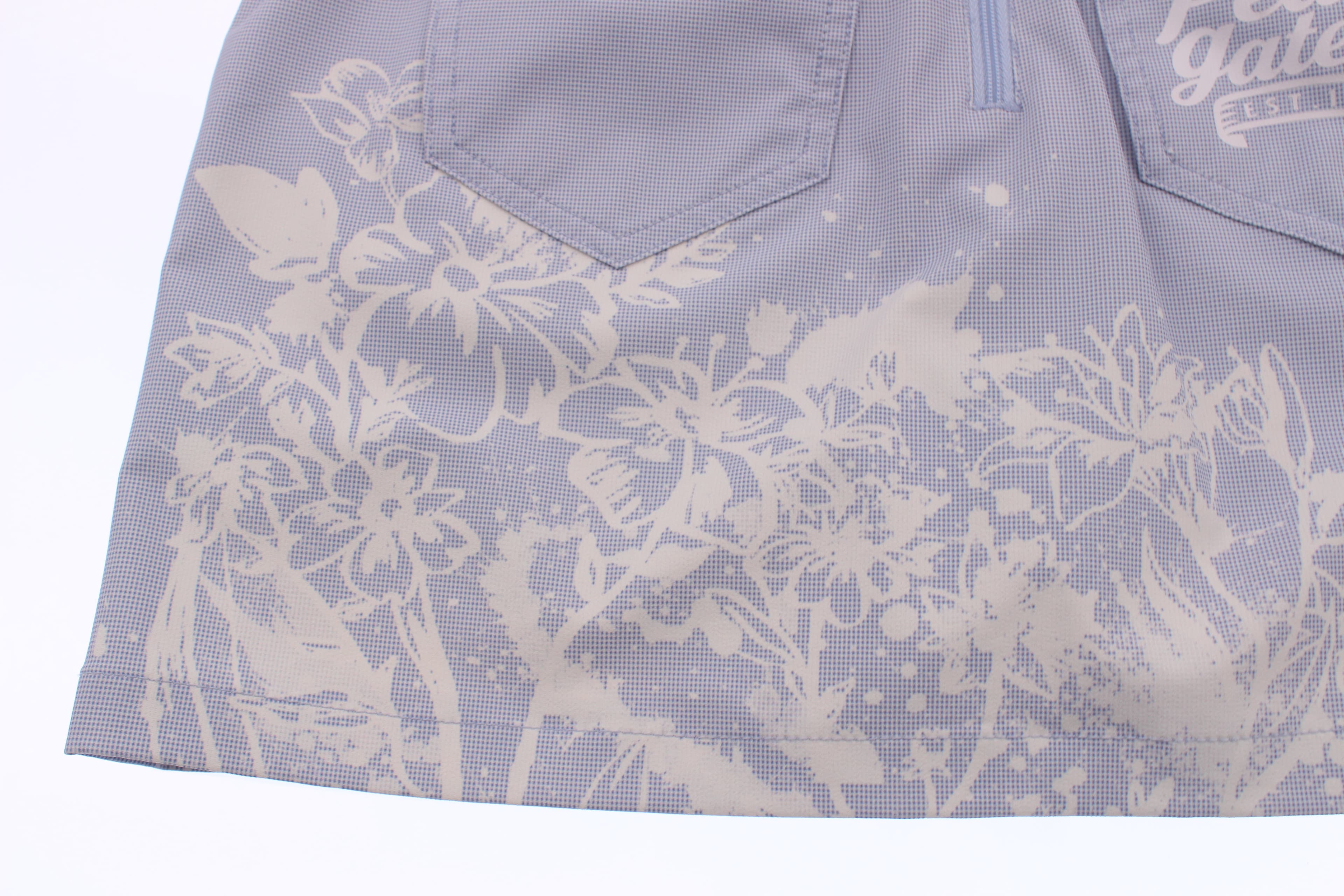 플라워 그래픽 큐롯 스커트