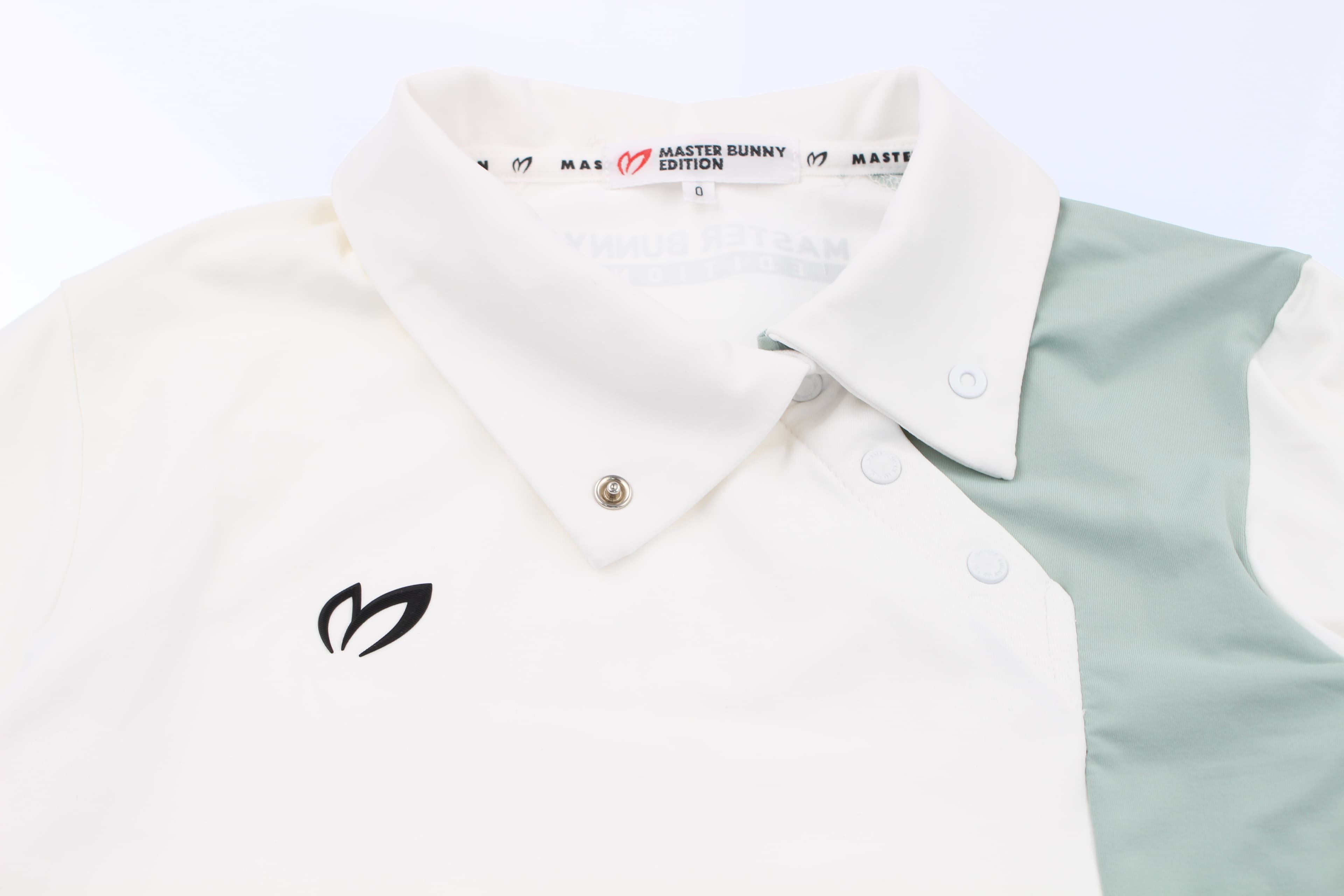 버튼 다운넥 티셔츠